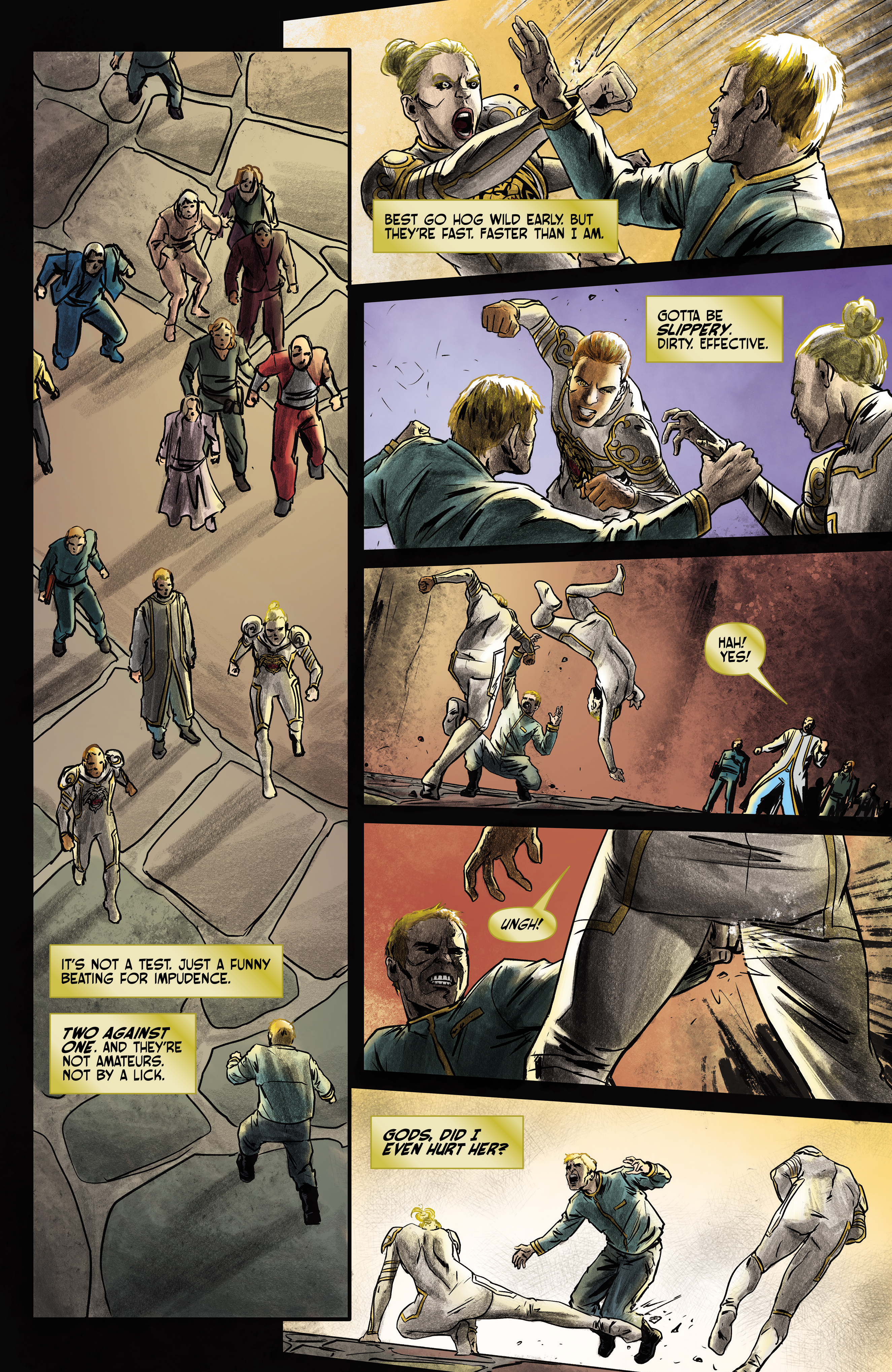 Read online Pierce Brown's Red Rising: Sons of Ares: Forbidden Song comic -  Issue # TPB - 58