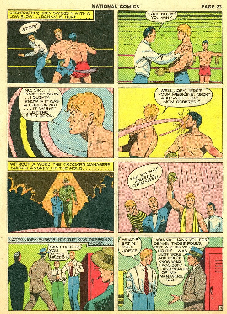 Read online National Comics comic -  Issue #6 - 25