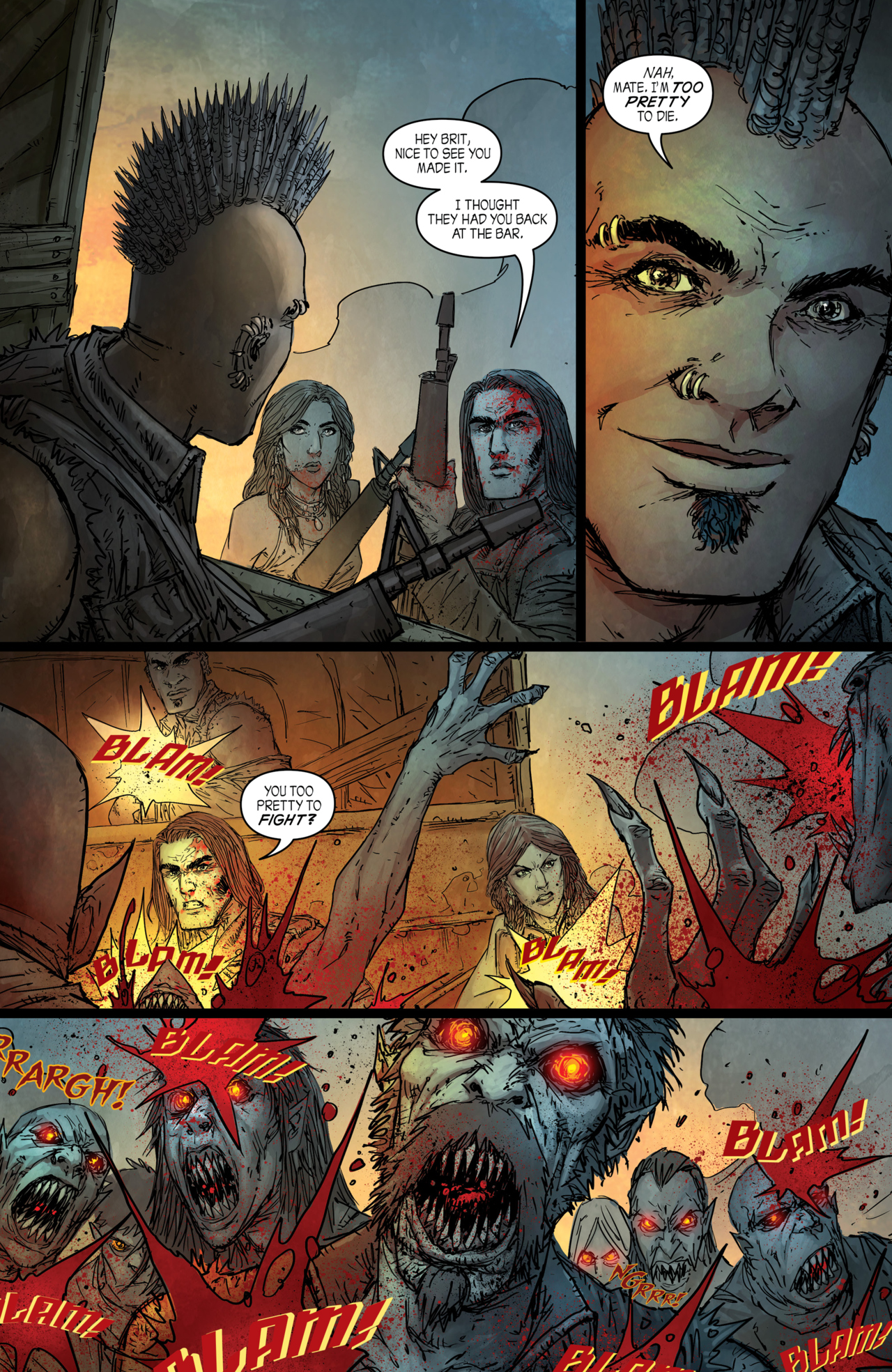 Read online John Carpenter's Night Terrors comic -  Issue #13 Horseman - 131