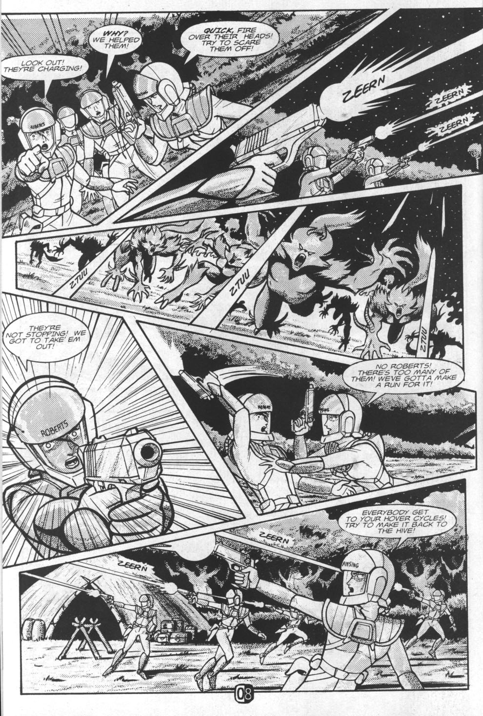 Read online Worlds of Robotech: Feral World: Nightmare on Garuda comic -  Issue # Full - 10
