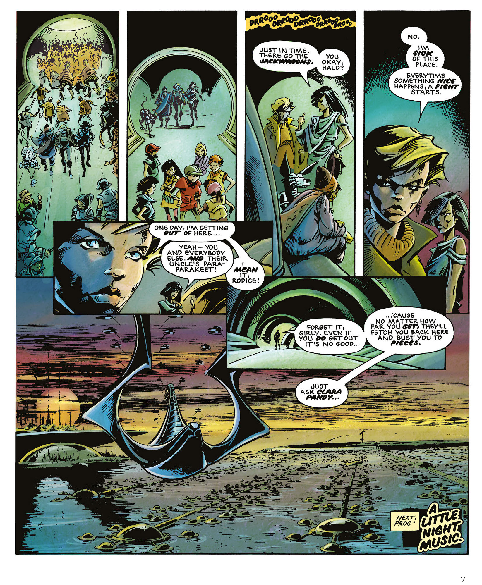 Read online The Ballad of Halo Jones: Full Colour Omnibus Edition comic -  Issue # TPB (Part 1) - 19