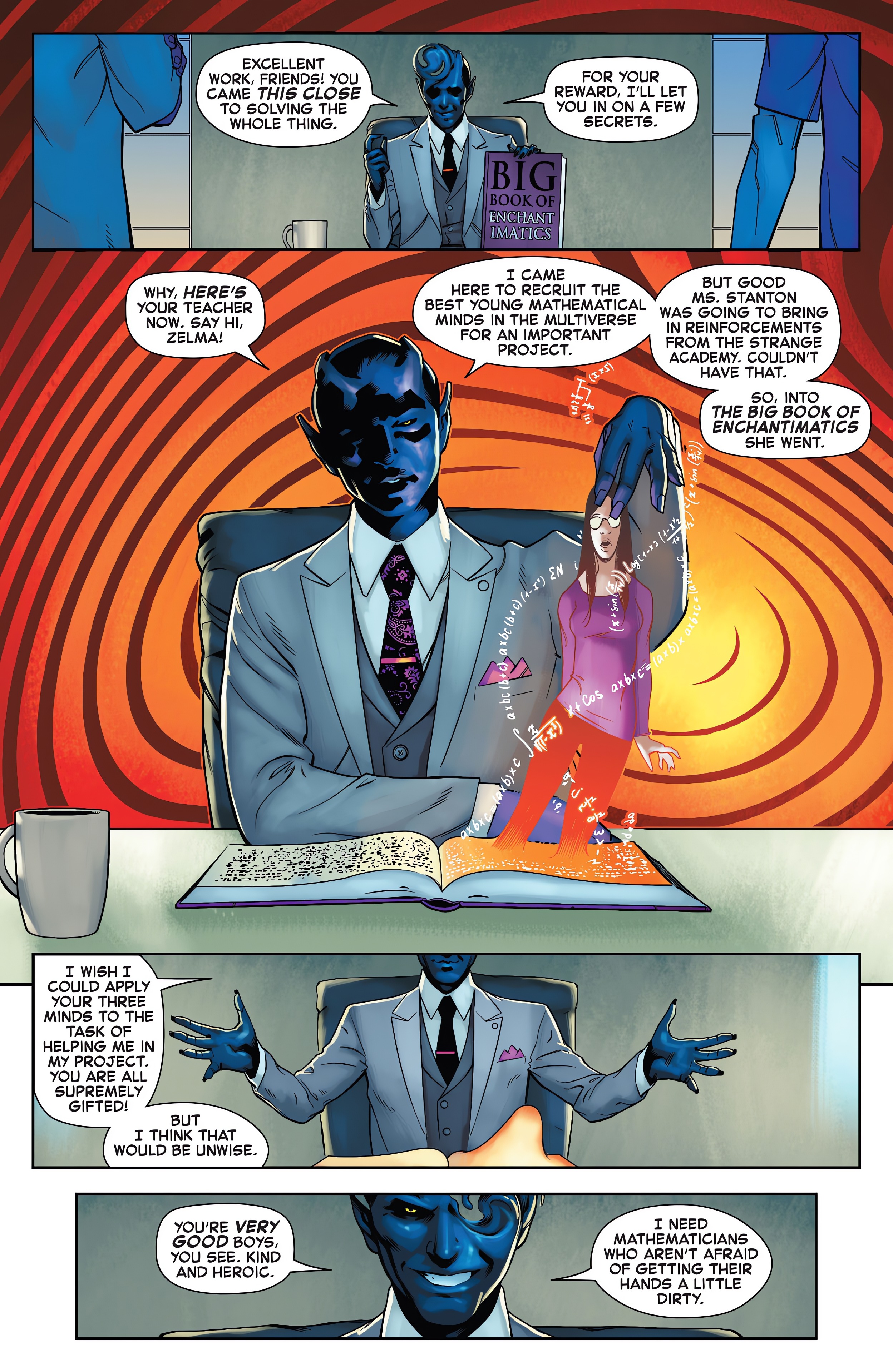 Read online Strange Academy: Miles Morales comic -  Issue #1 - 23