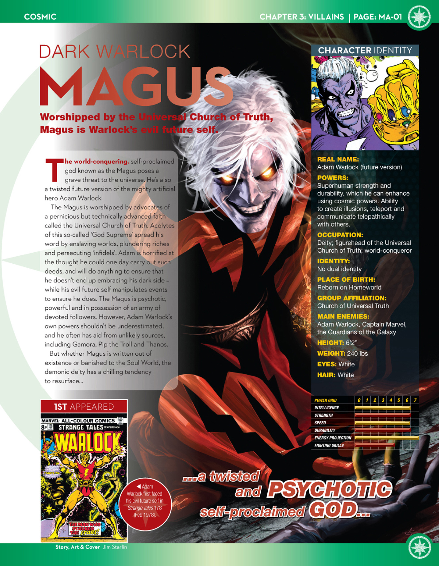 Read online Marvel Fact Files comic -  Issue #34 - 8