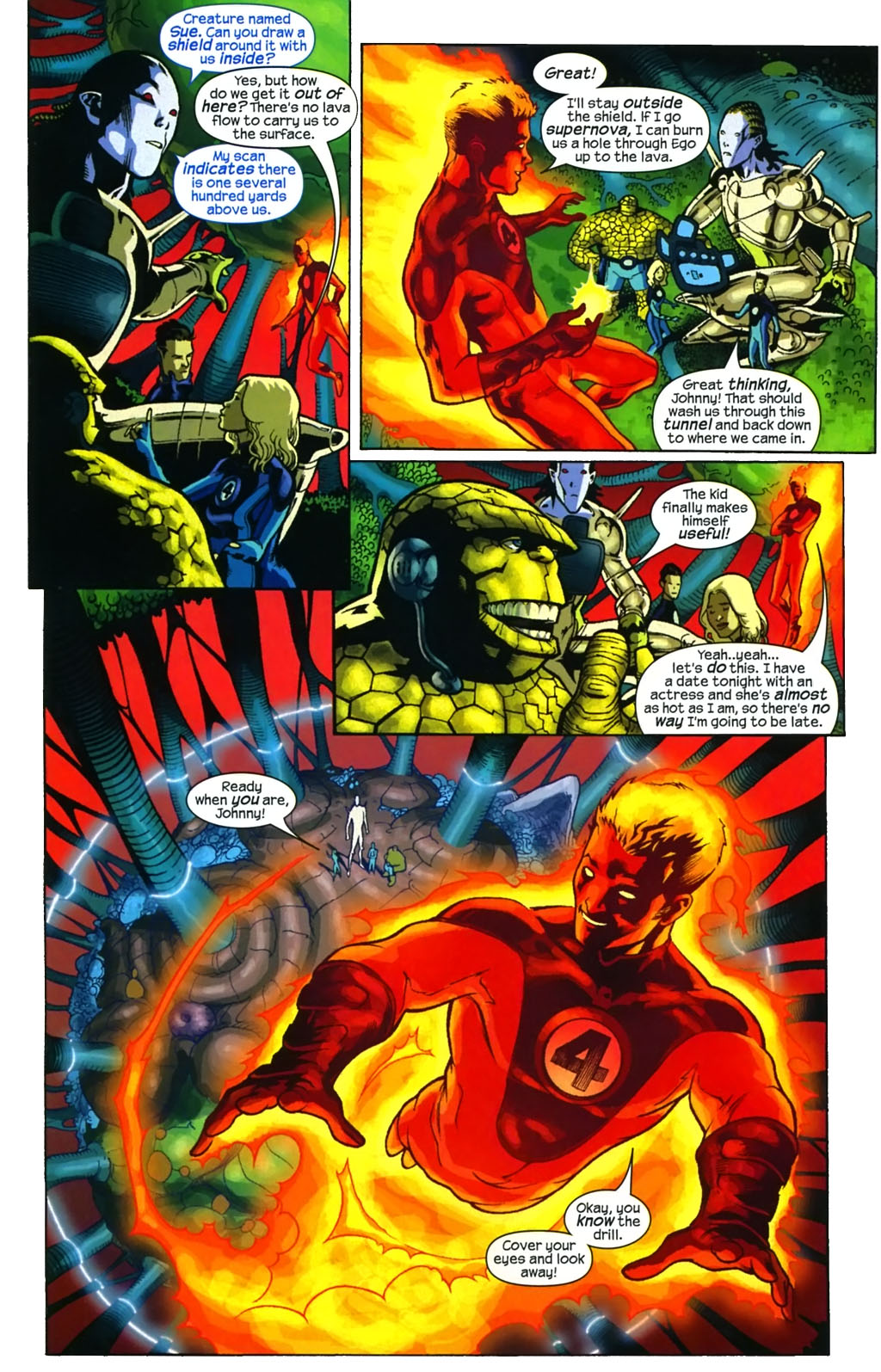 Read online Marvel Adventures Fantastic Four comic -  Issue #13 - 18
