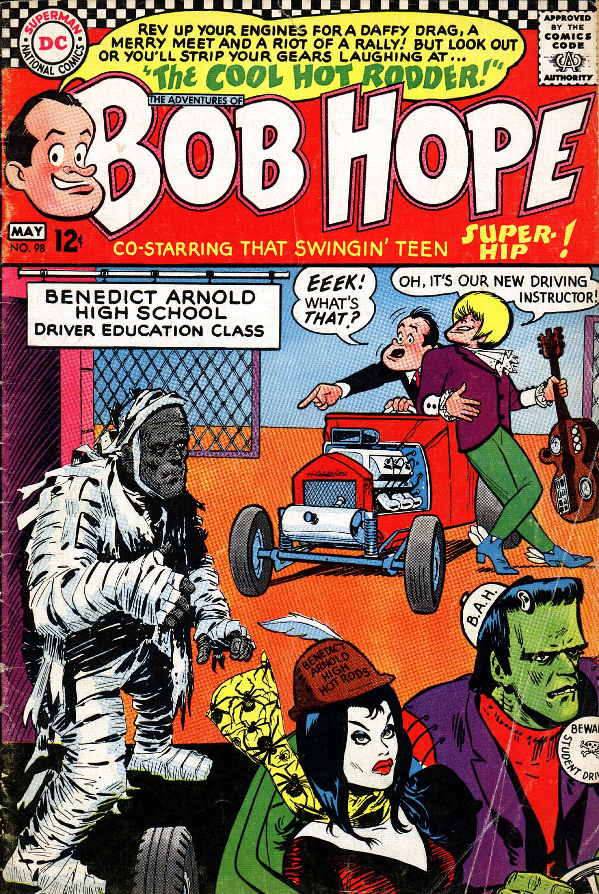 Read online The Adventures of Bob Hope comic -  Issue #98 - 1