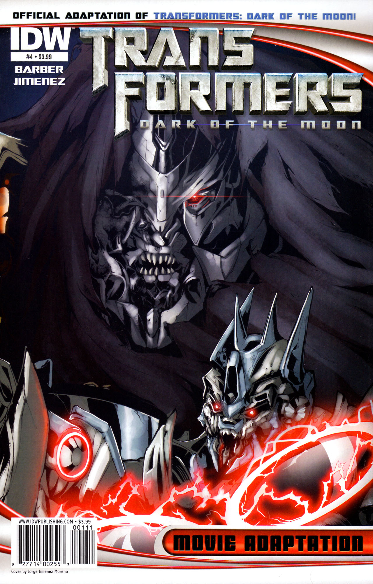Read online Transformers: Dark of the Moon Movie Adaptation comic -  Issue #4 - 1