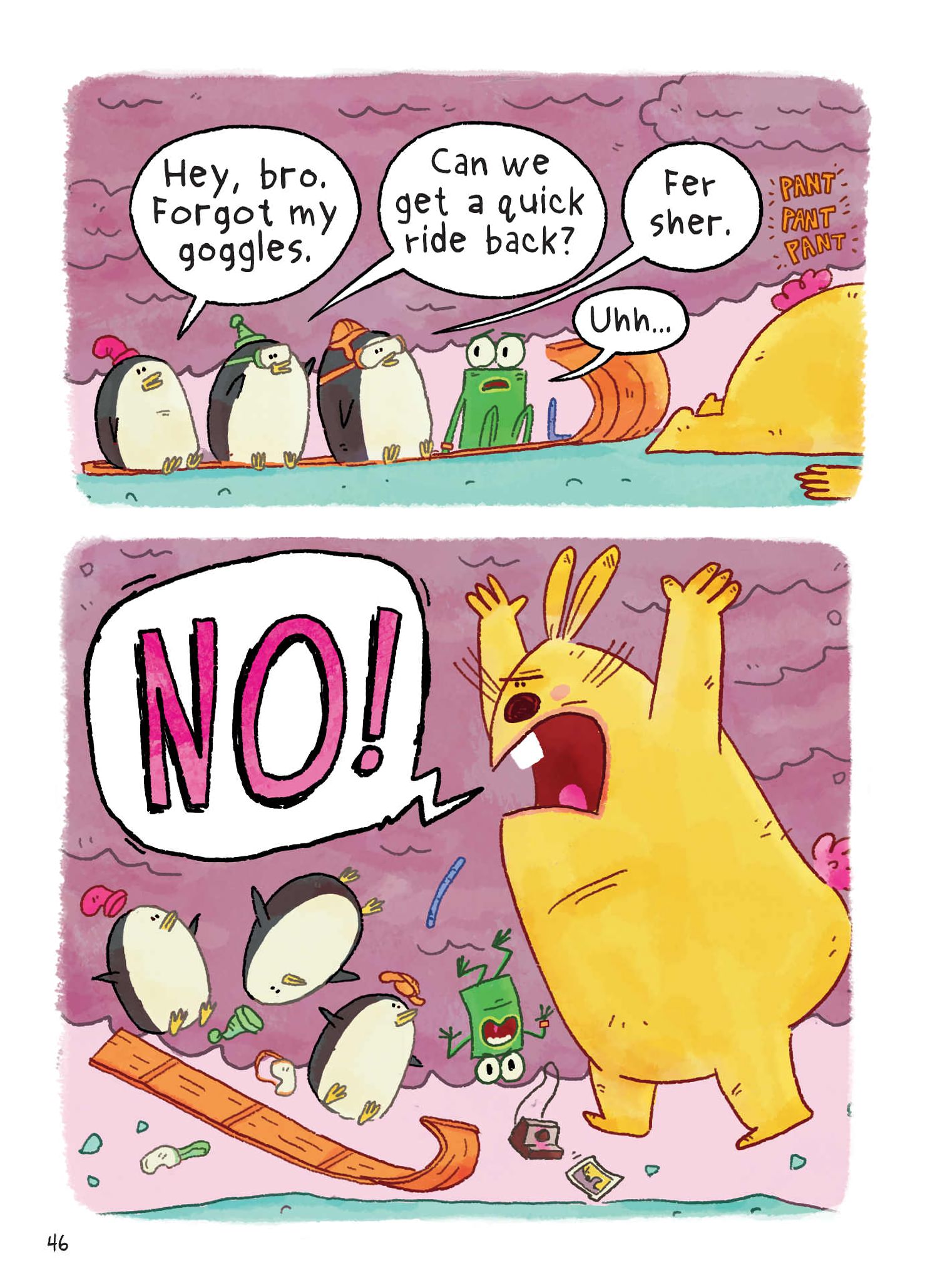 Read online Blue, Barry & Pancakes comic -  Issue # TPB 3 - 49