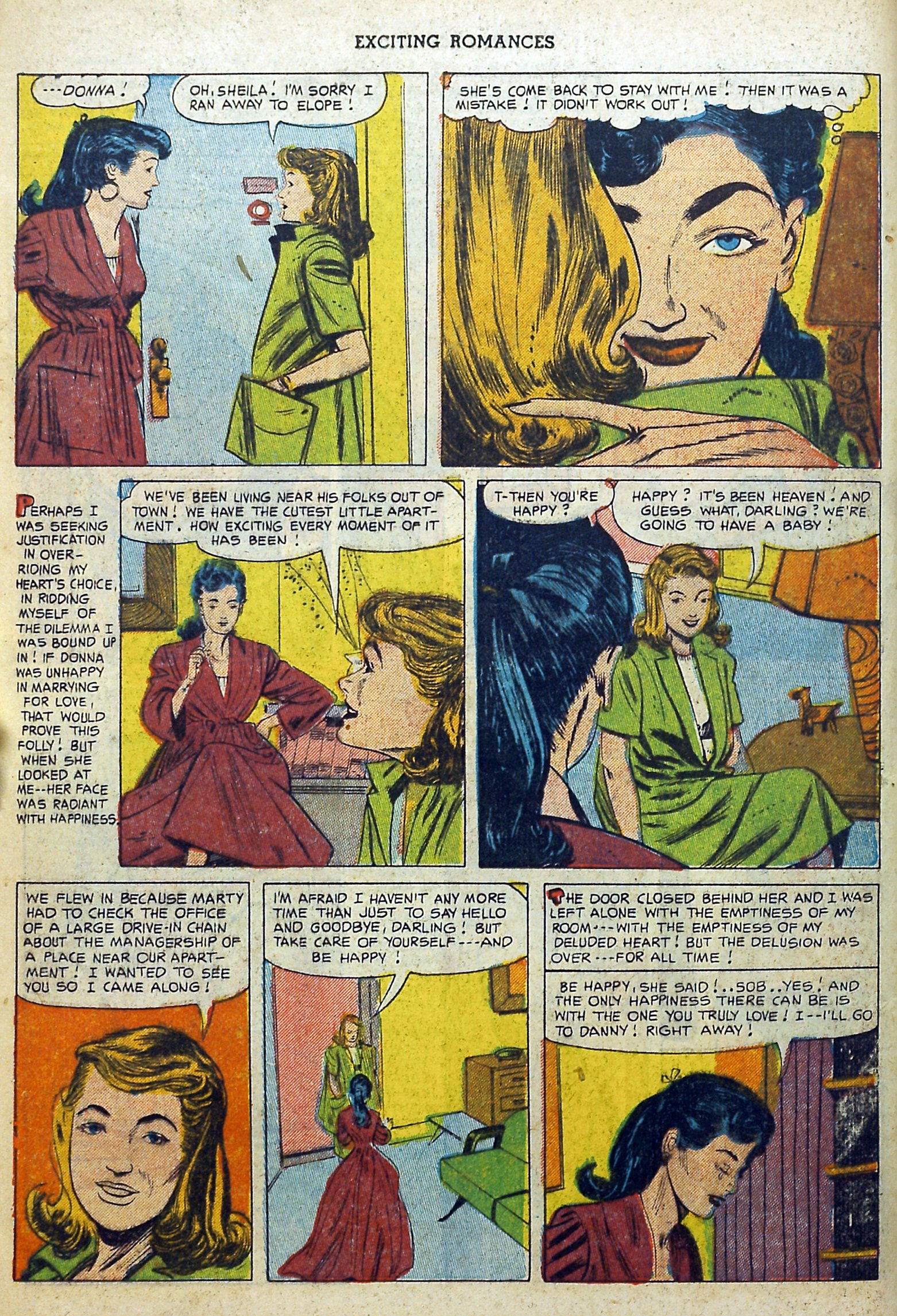 Read online Exciting Romances comic -  Issue #12 - 12