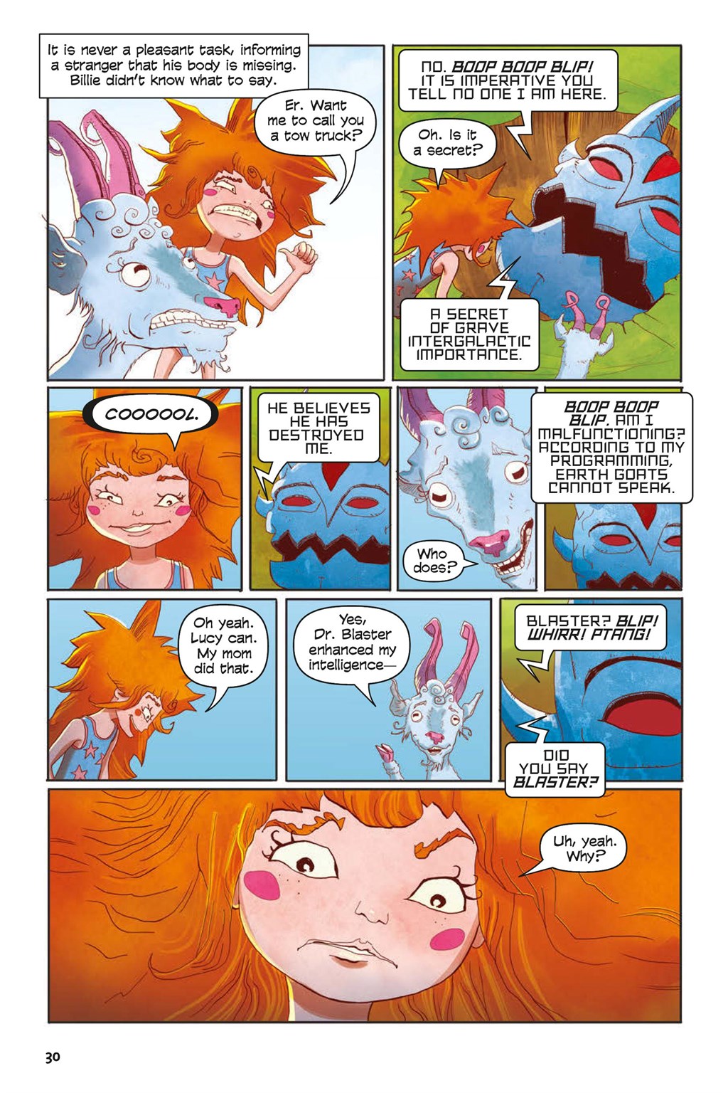Read online Billie Blaster and the Robot Army From Outer Space comic -  Issue # TPB (Part 1) - 35