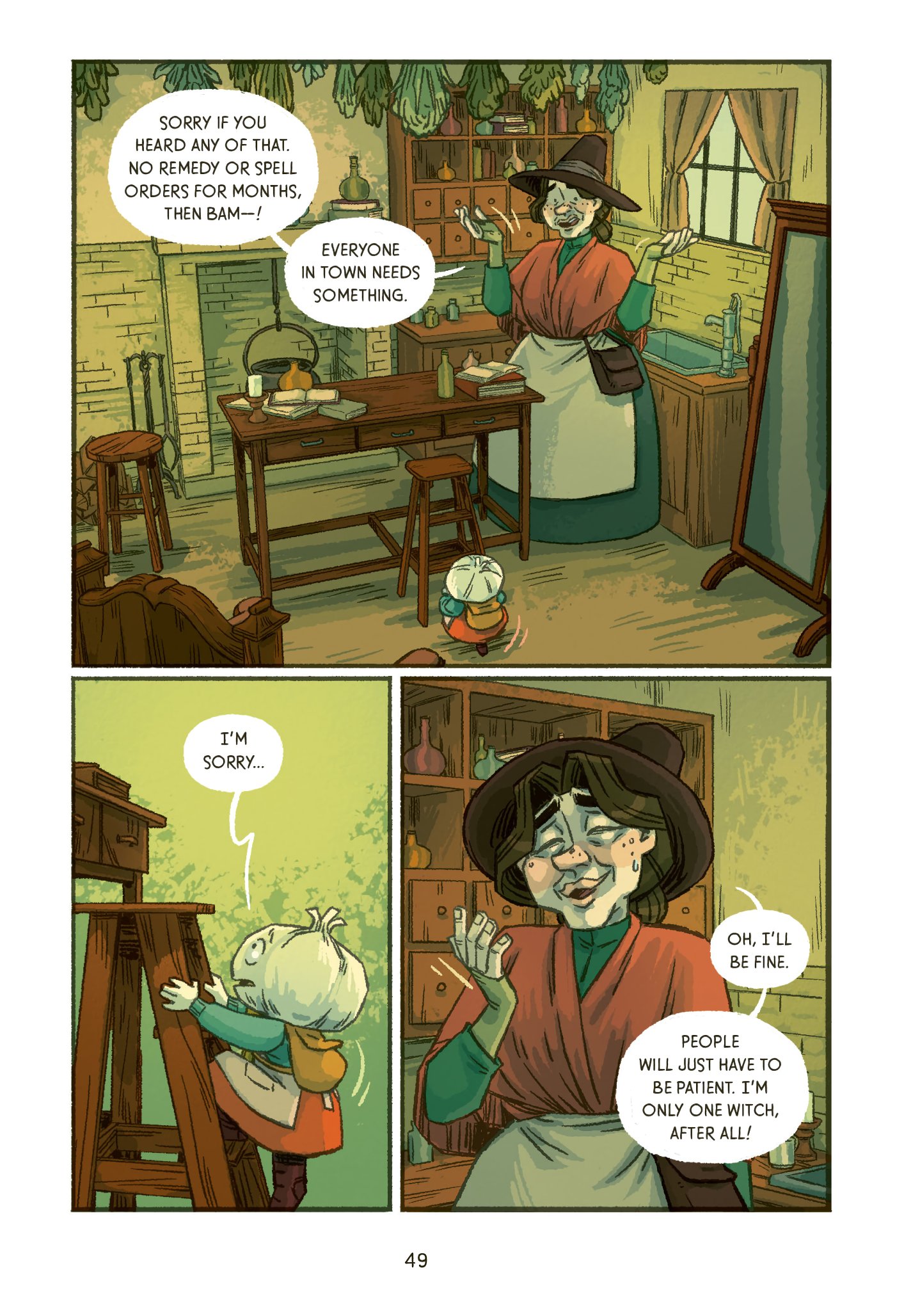 Read online Garlic & the Witch comic -  Issue # TPB (Part 1) - 54