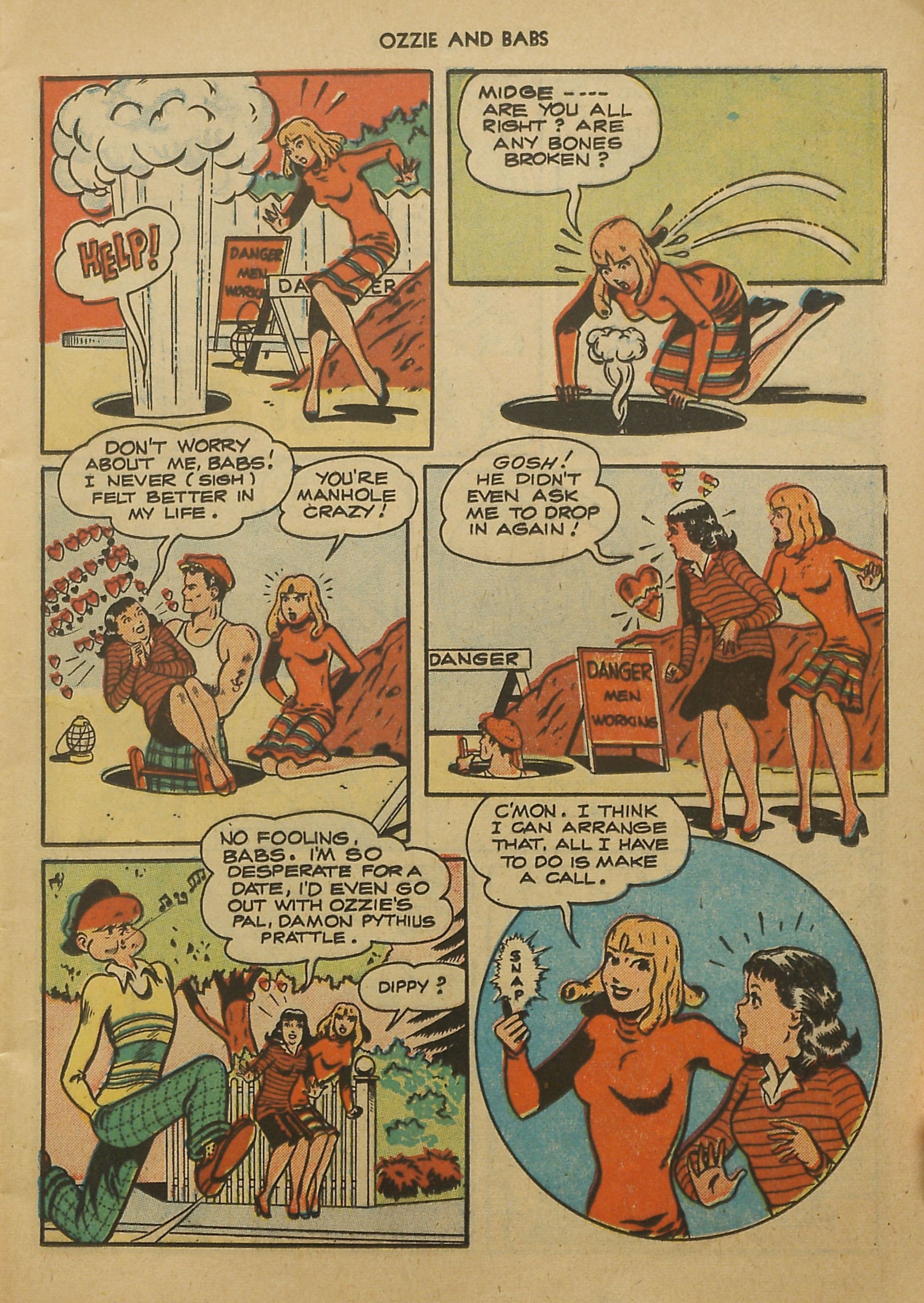 Read online Ozzie And Babs comic -  Issue #2 - 13