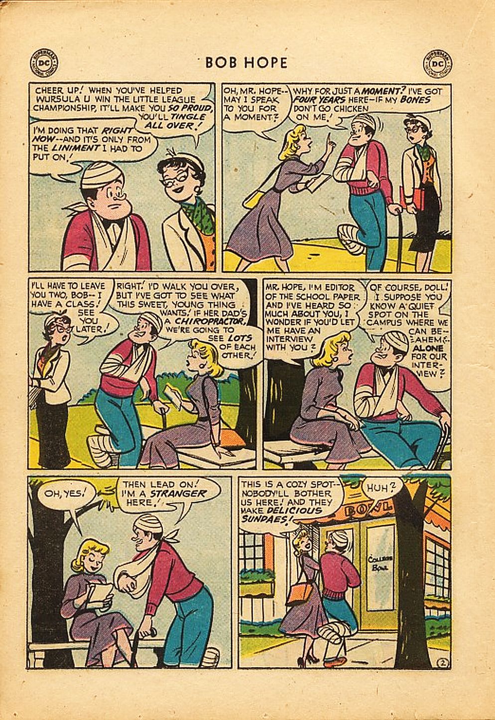 Read online The Adventures of Bob Hope comic -  Issue #42 - 14