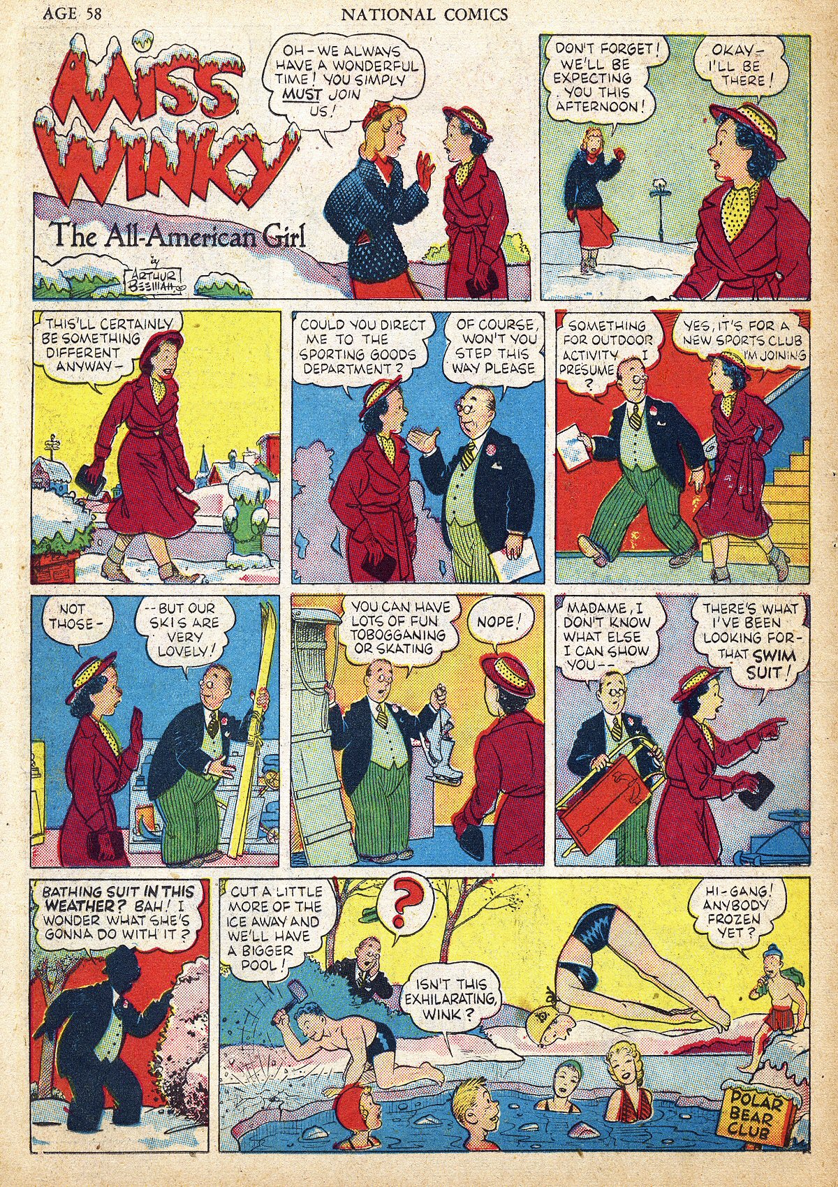 Read online National Comics comic -  Issue #19 - 61