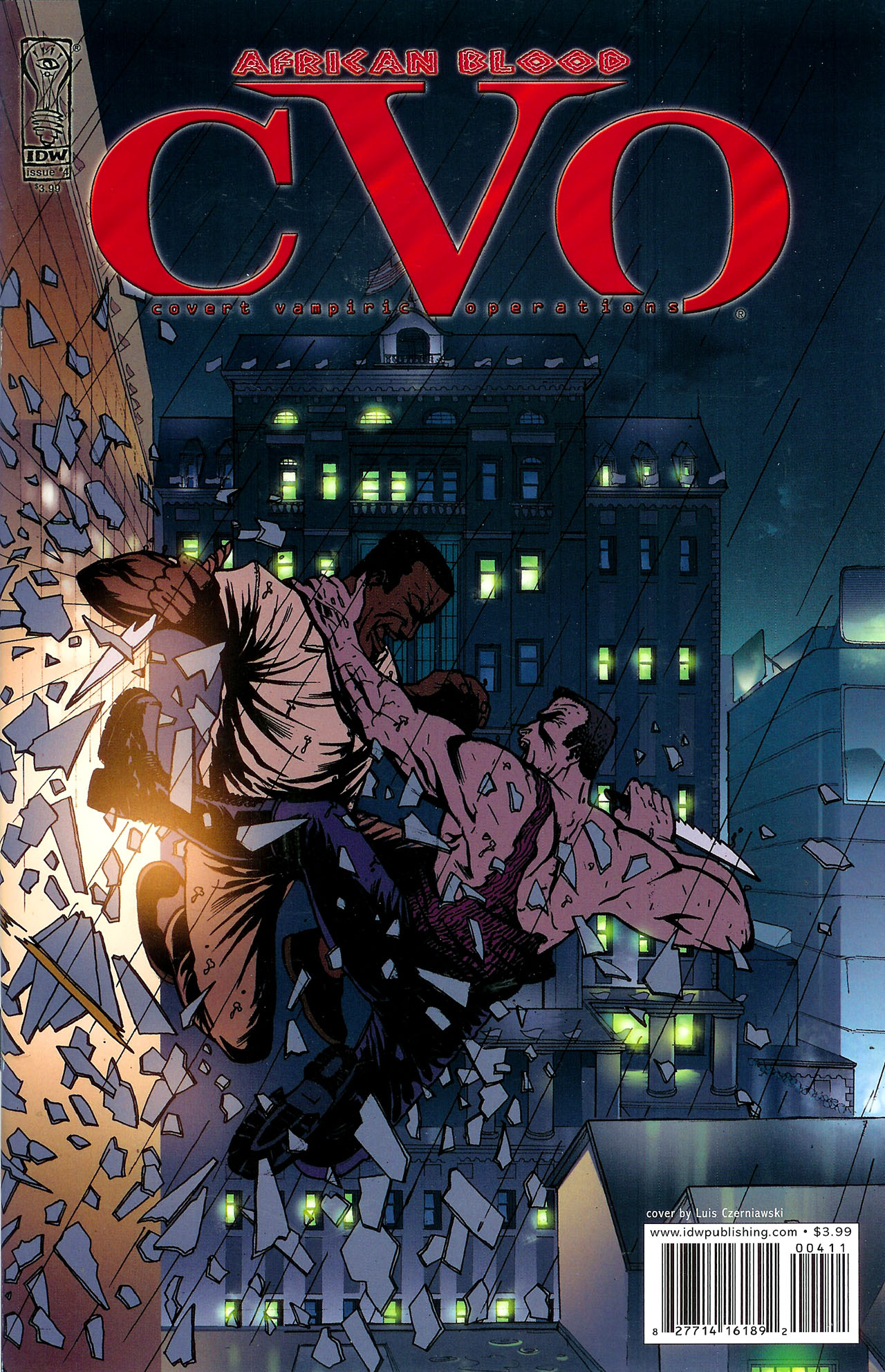 Read online CVO: Covert Vampiric Operations - African Blood comic -  Issue #4 - 1