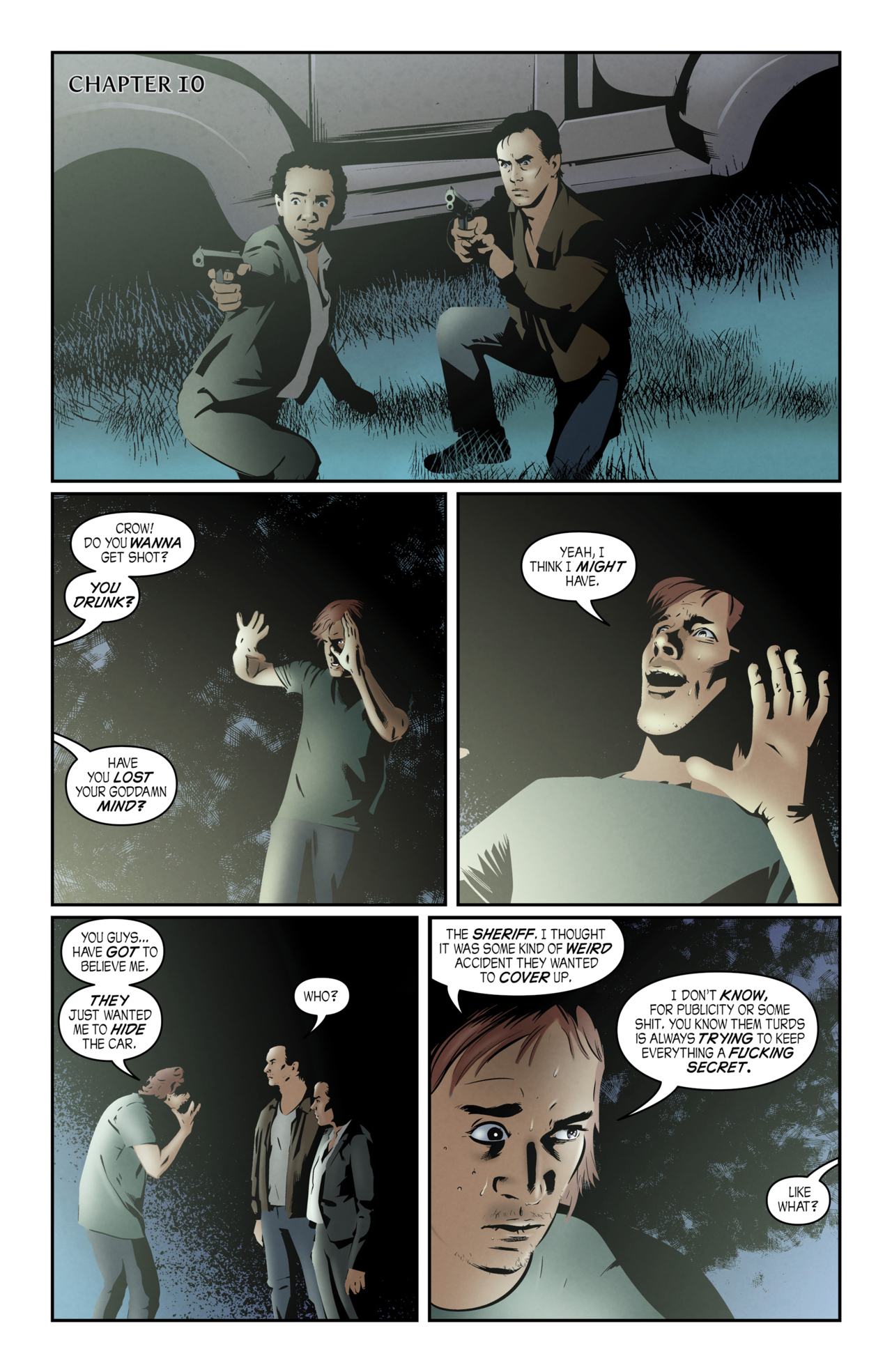 Read online John Carpenter's Night Terrors comic -  Issue # Second Nature - 79