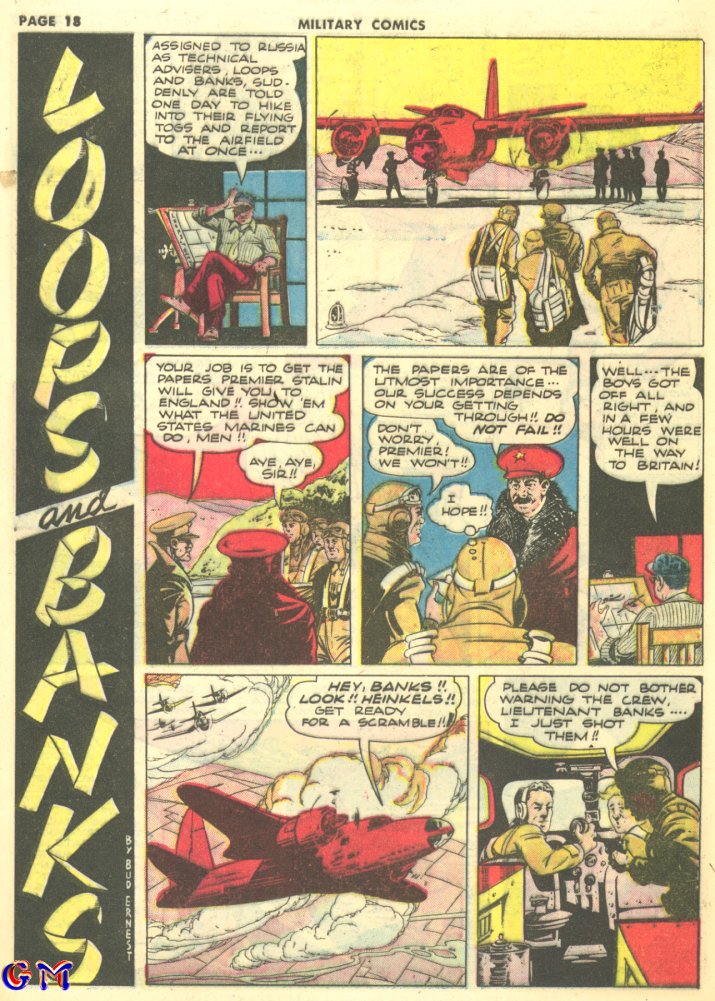 Read online Military Comics comic -  Issue #10 - 20