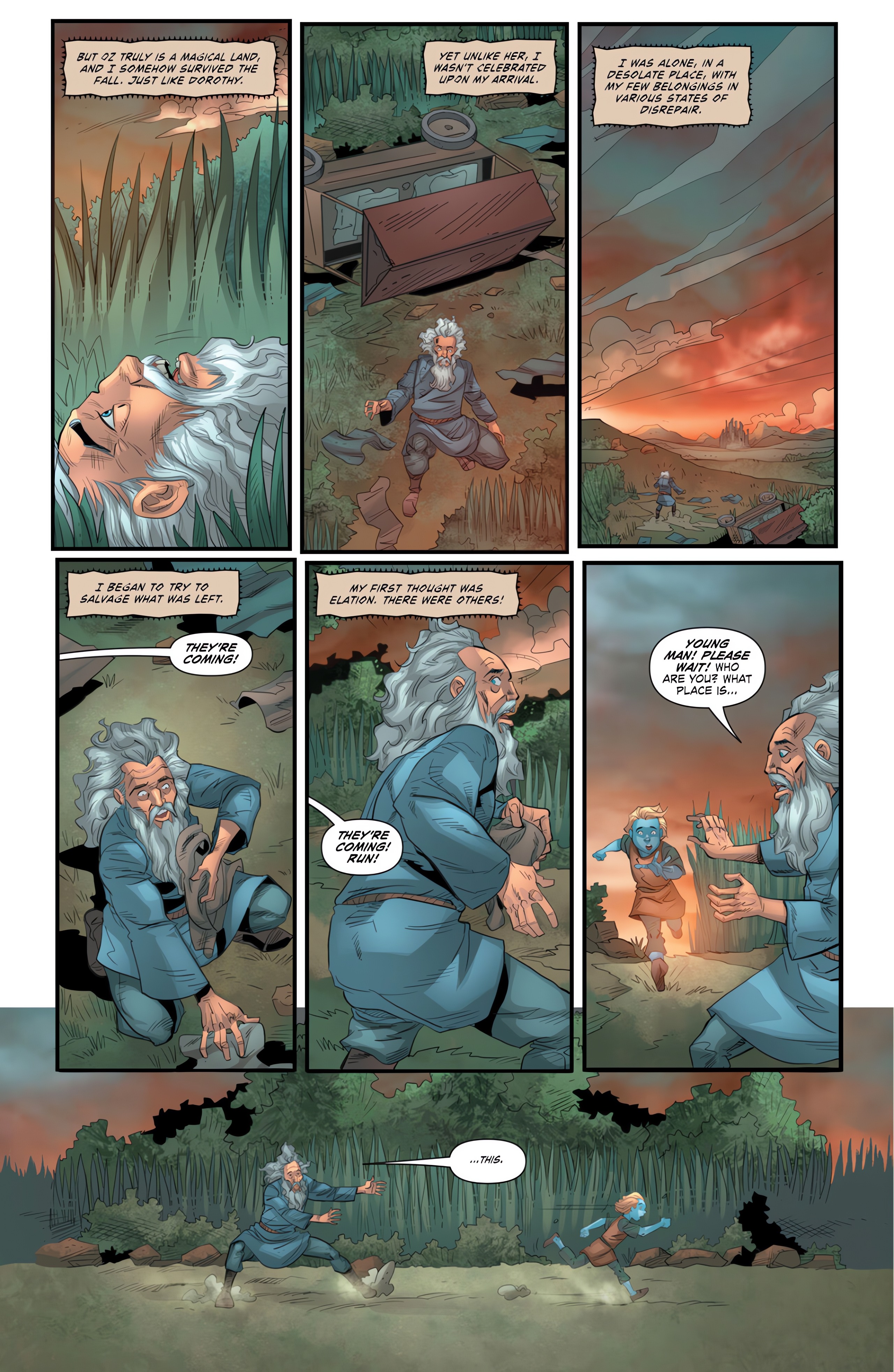 Read online Oz: Kingdom of the Lost comic -  Issue #1 - 32