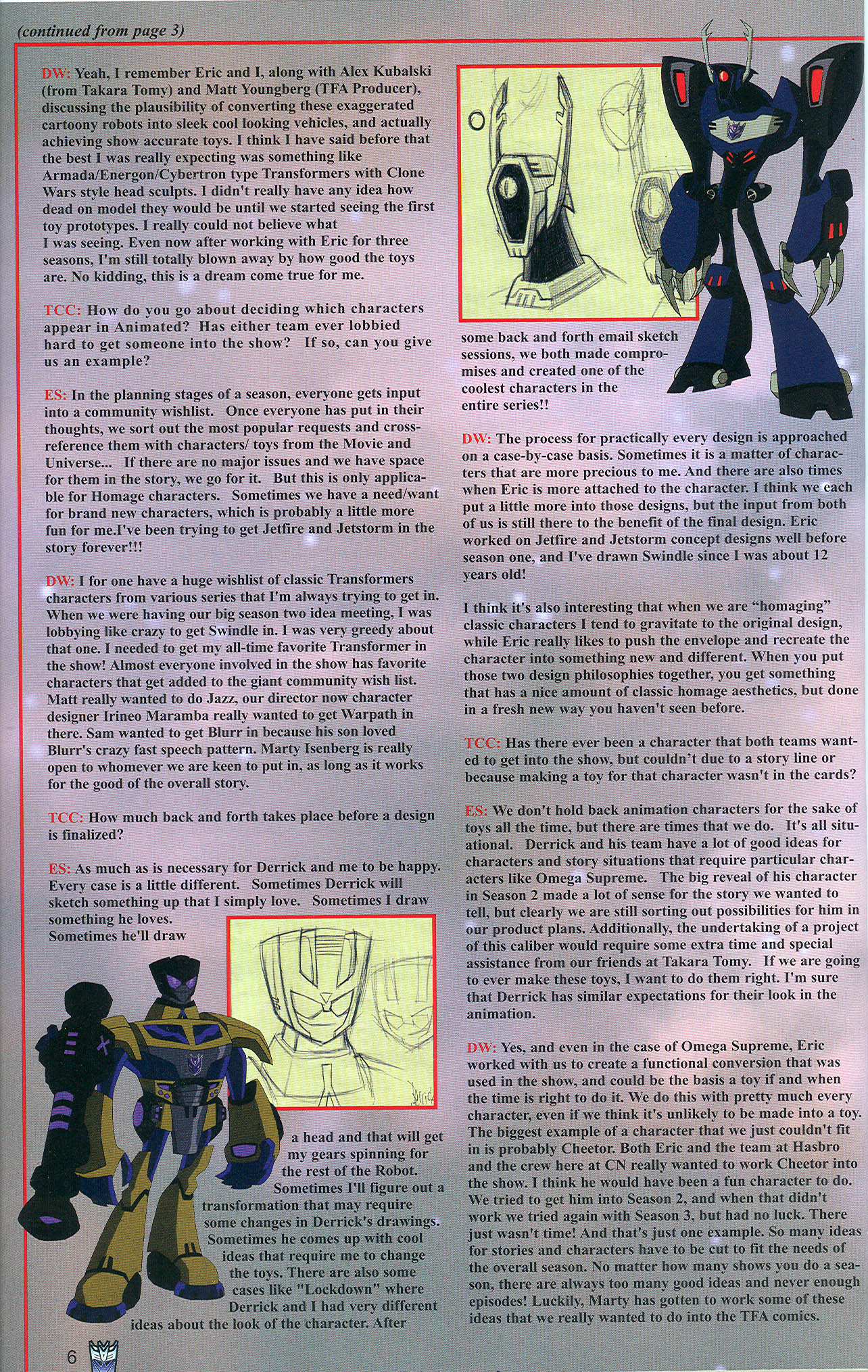 Read online Transformers: Collectors' Club comic -  Issue #24 - 6
