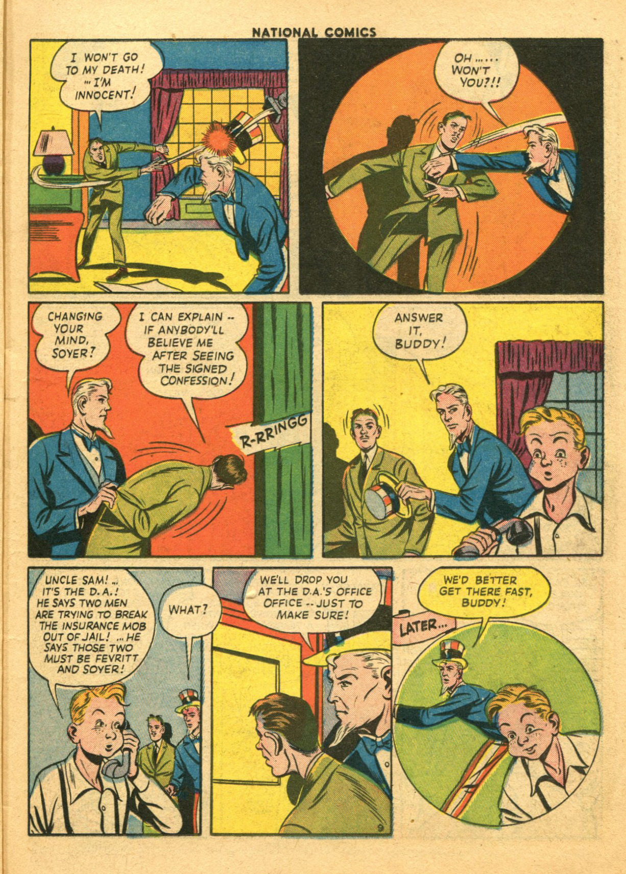 Read online National Comics comic -  Issue #38 - 11