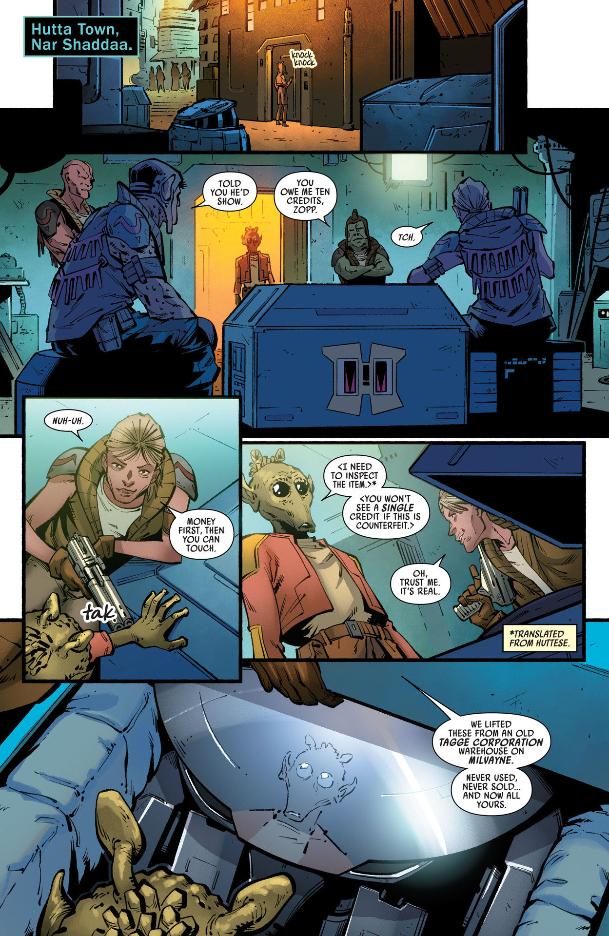 Read online Star Wars: Doctor Aphra comic -  Issue #35 - 3