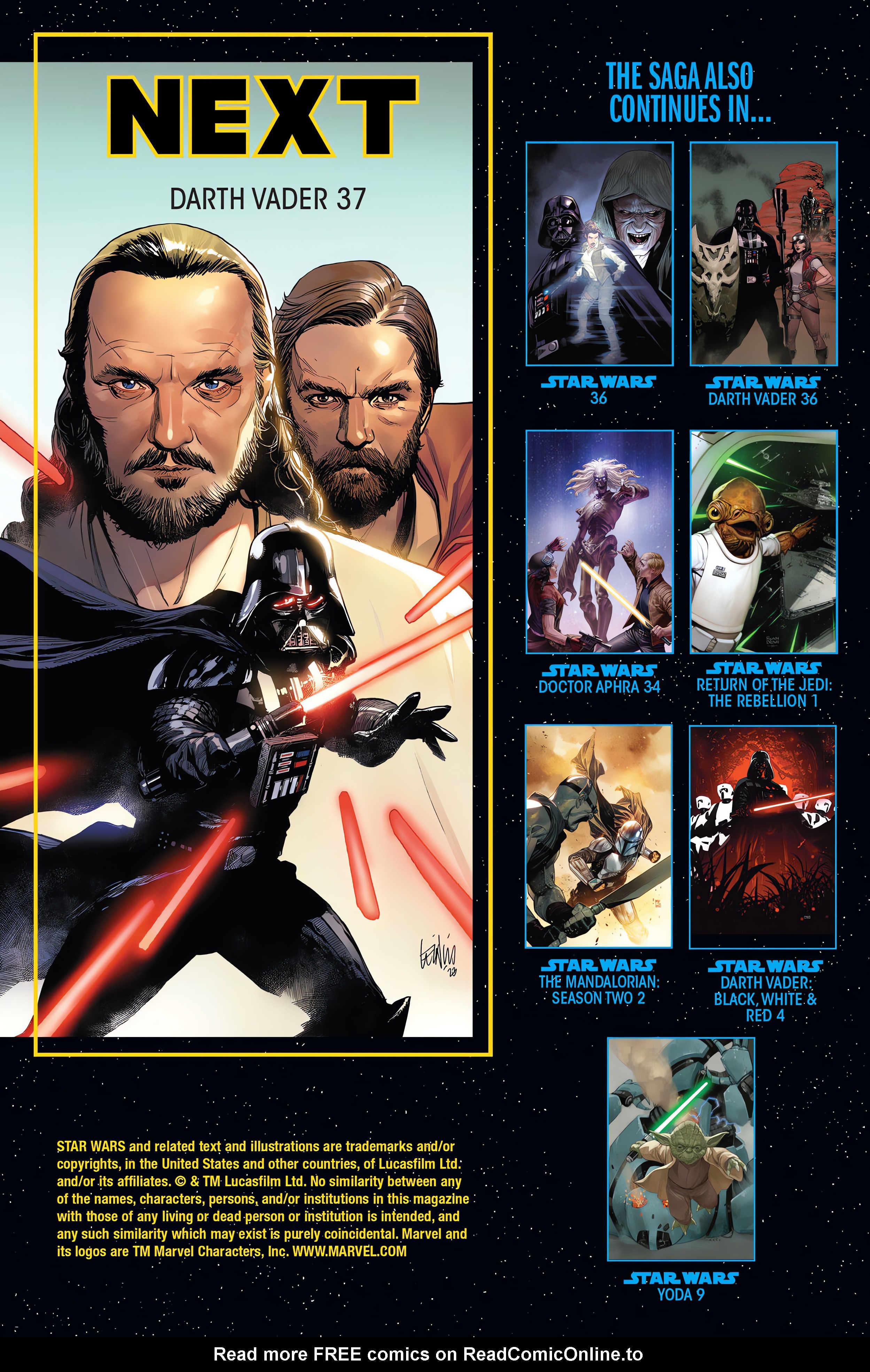 Read online Star Wars: Darth Vader (2020) comic -  Issue #36 - 23