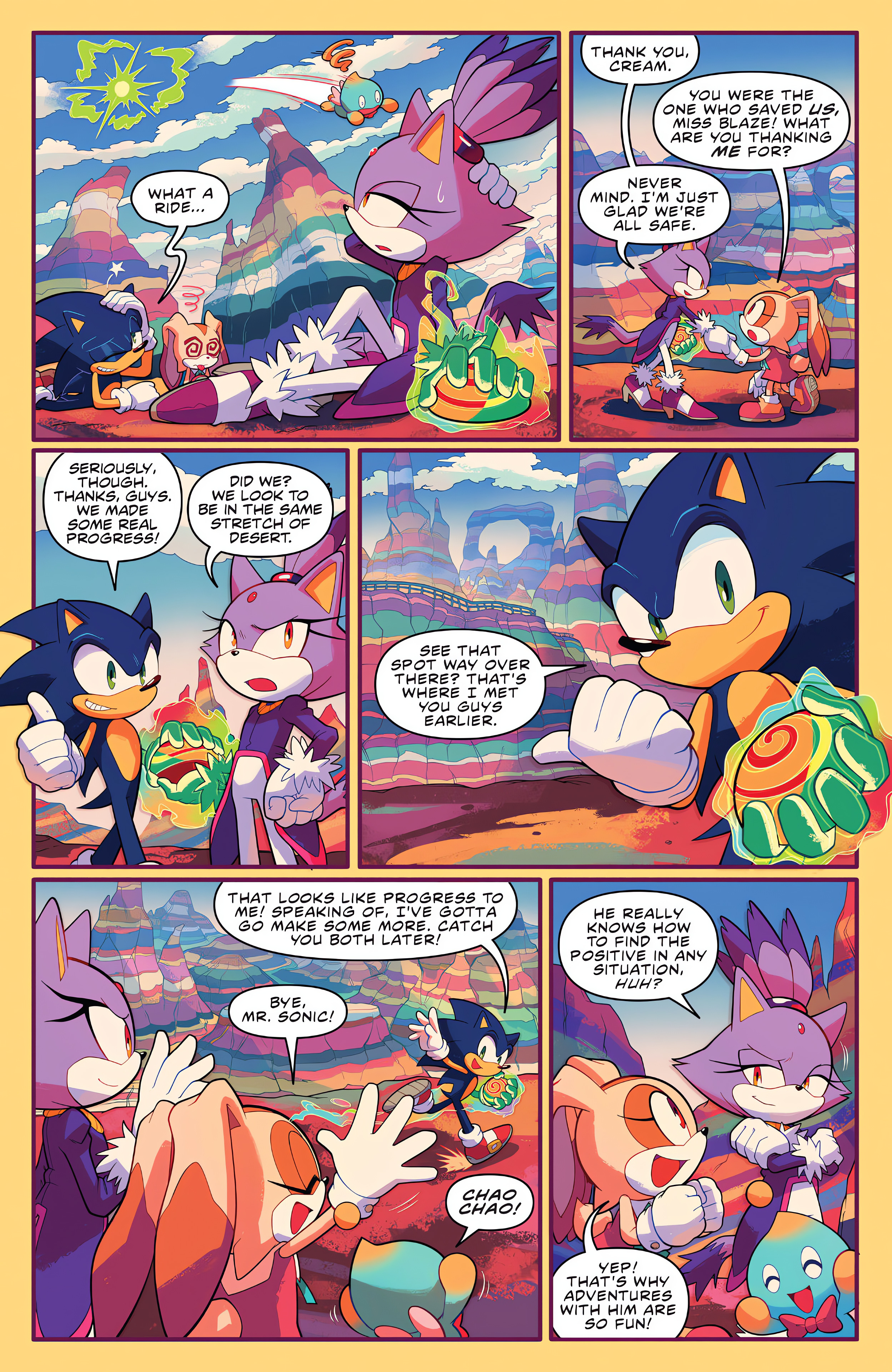 Read online Sonic the Hedgehog’s 900th Adventure comic -  Issue # Full - 33