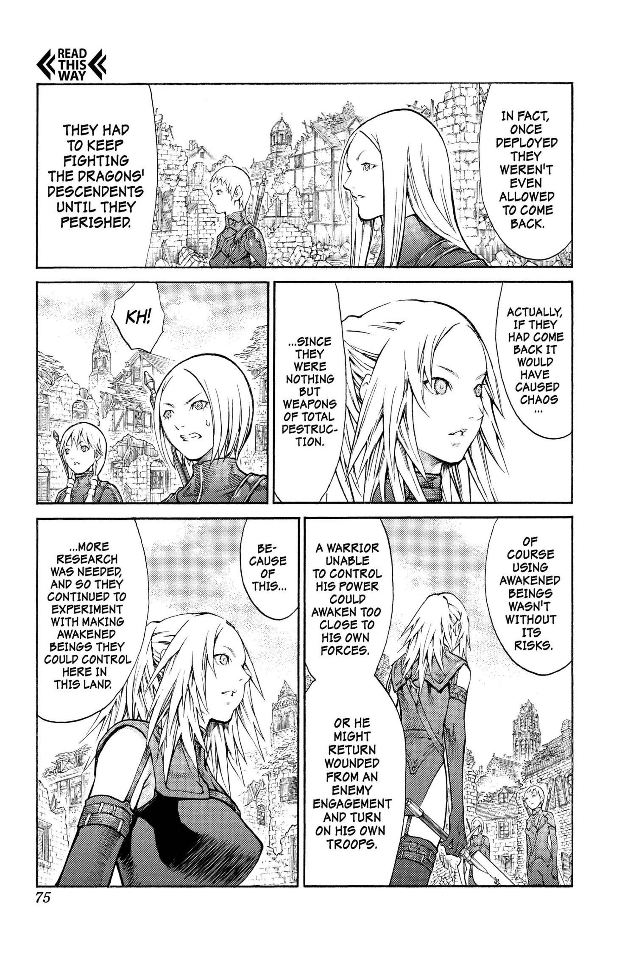 Read online Claymore comic -  Issue #15 - 65