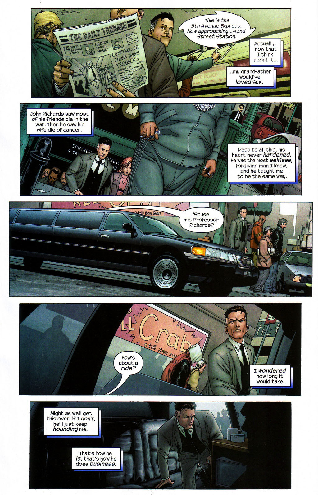 Read online Marvel Knights 4 comic -  Issue #4 - 9