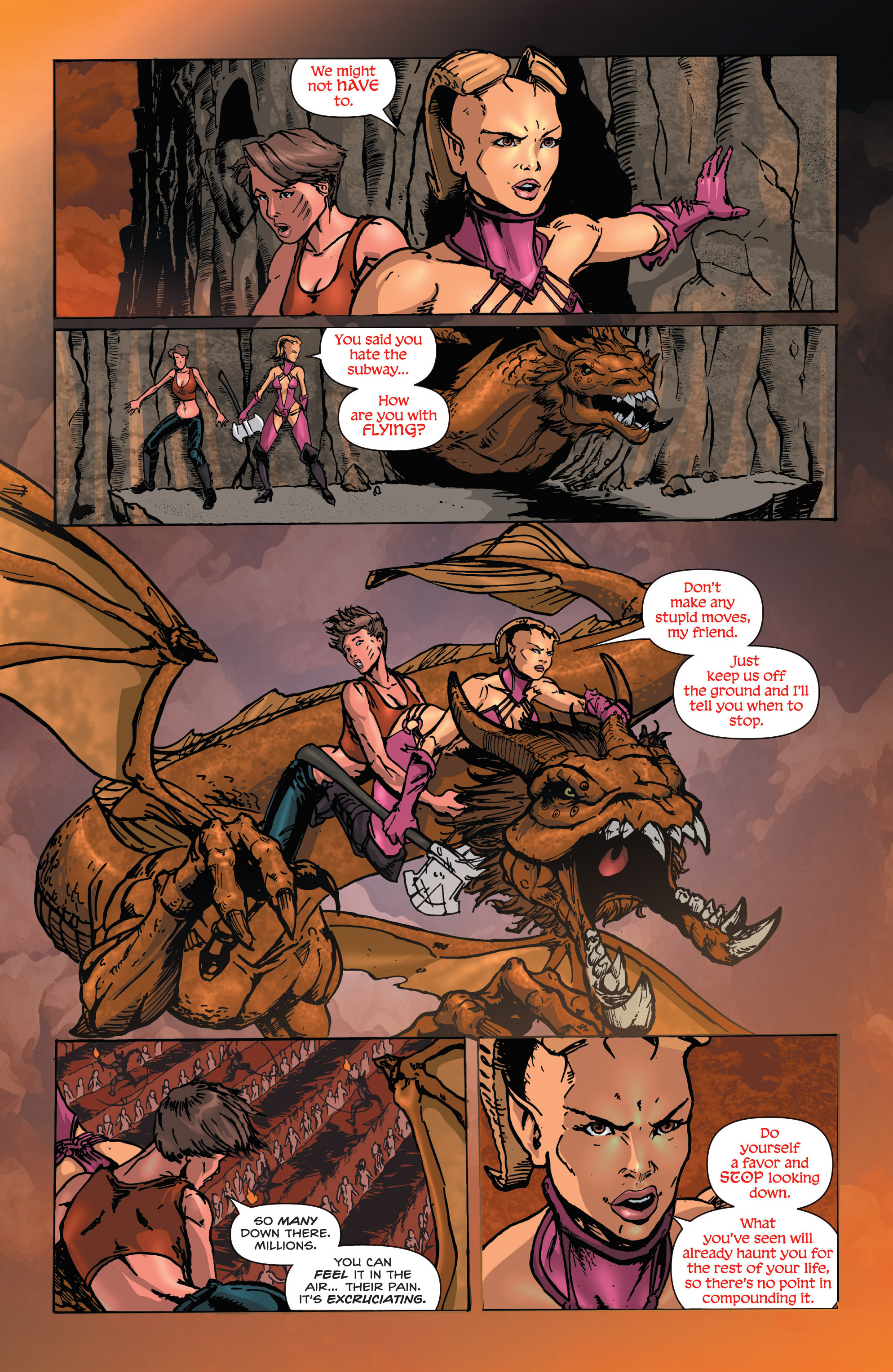 Read online Grimm Fairy Tales presents Inferno: Rings of Hell comic -  Issue #3 - 13