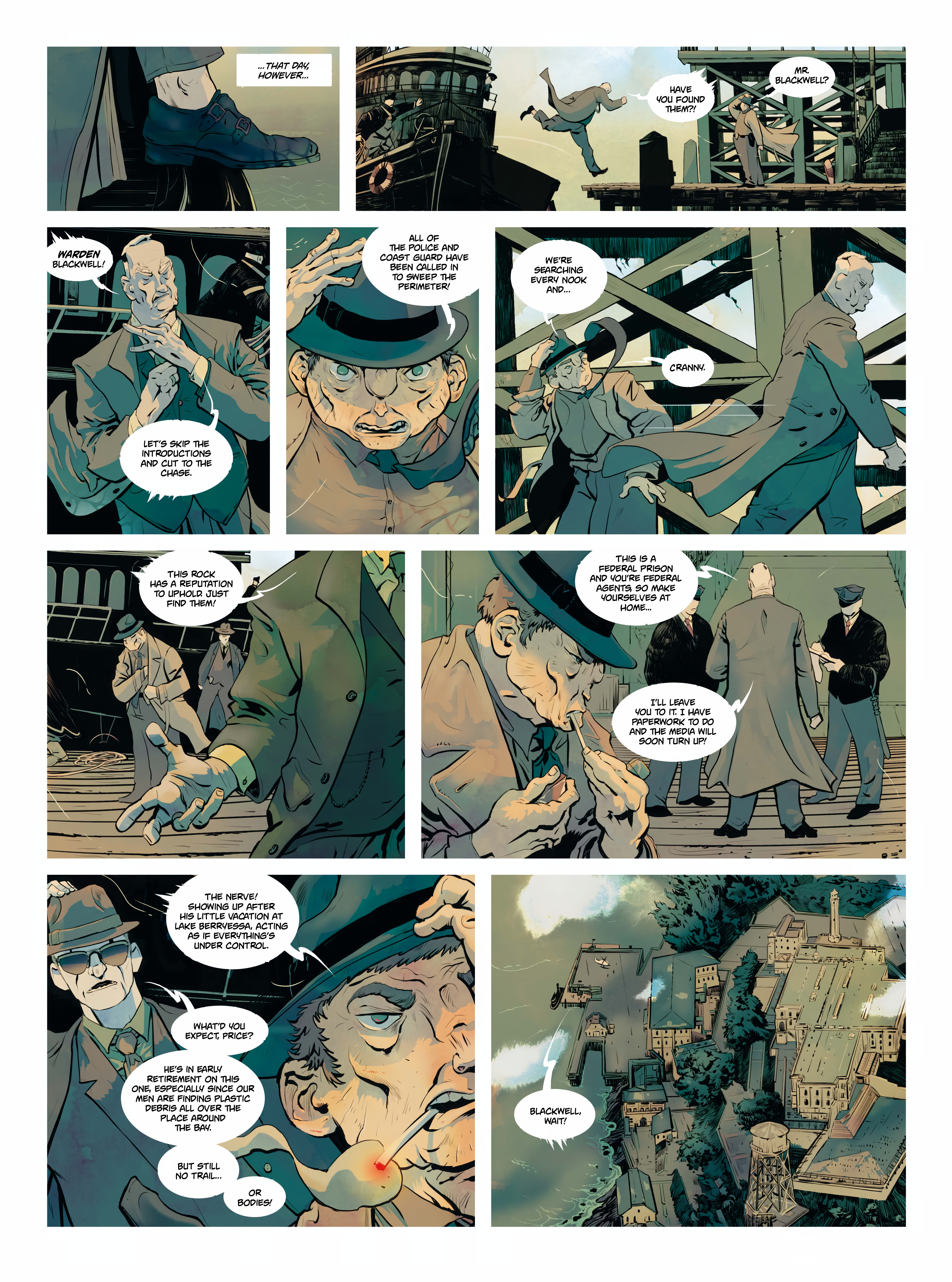 Read online Frank Lee: After Alcatraz comic -  Issue # TPB - 7