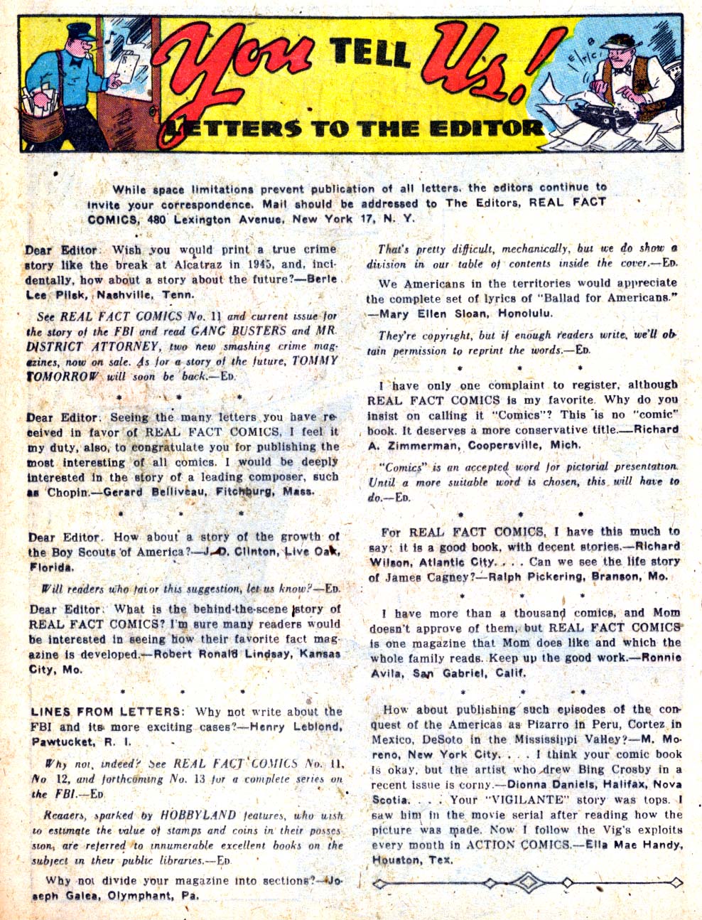Read online Real Fact Comics comic -  Issue #12 - 28
