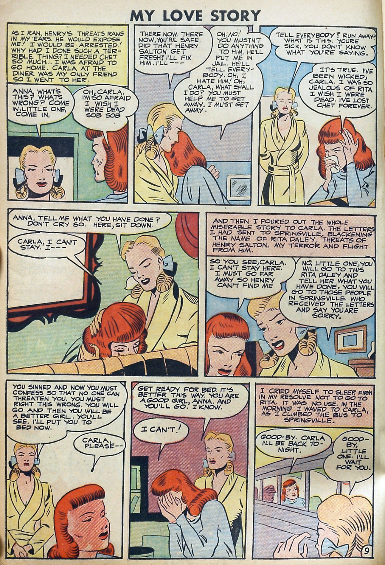 Read online Secret Love Stories comic -  Issue # TPB - 10