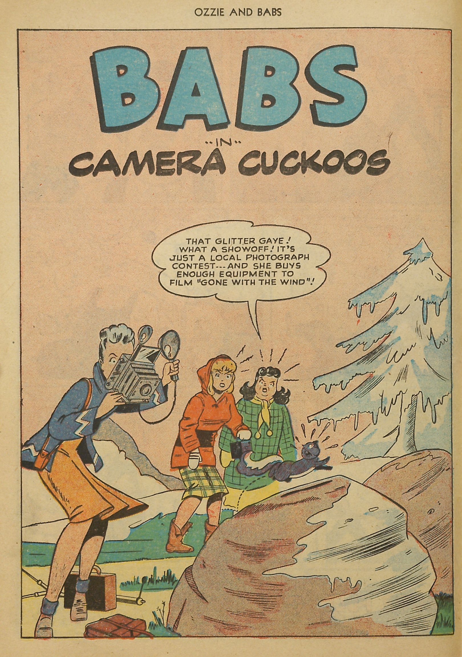 Read online Ozzie And Babs comic -  Issue #9 - 26