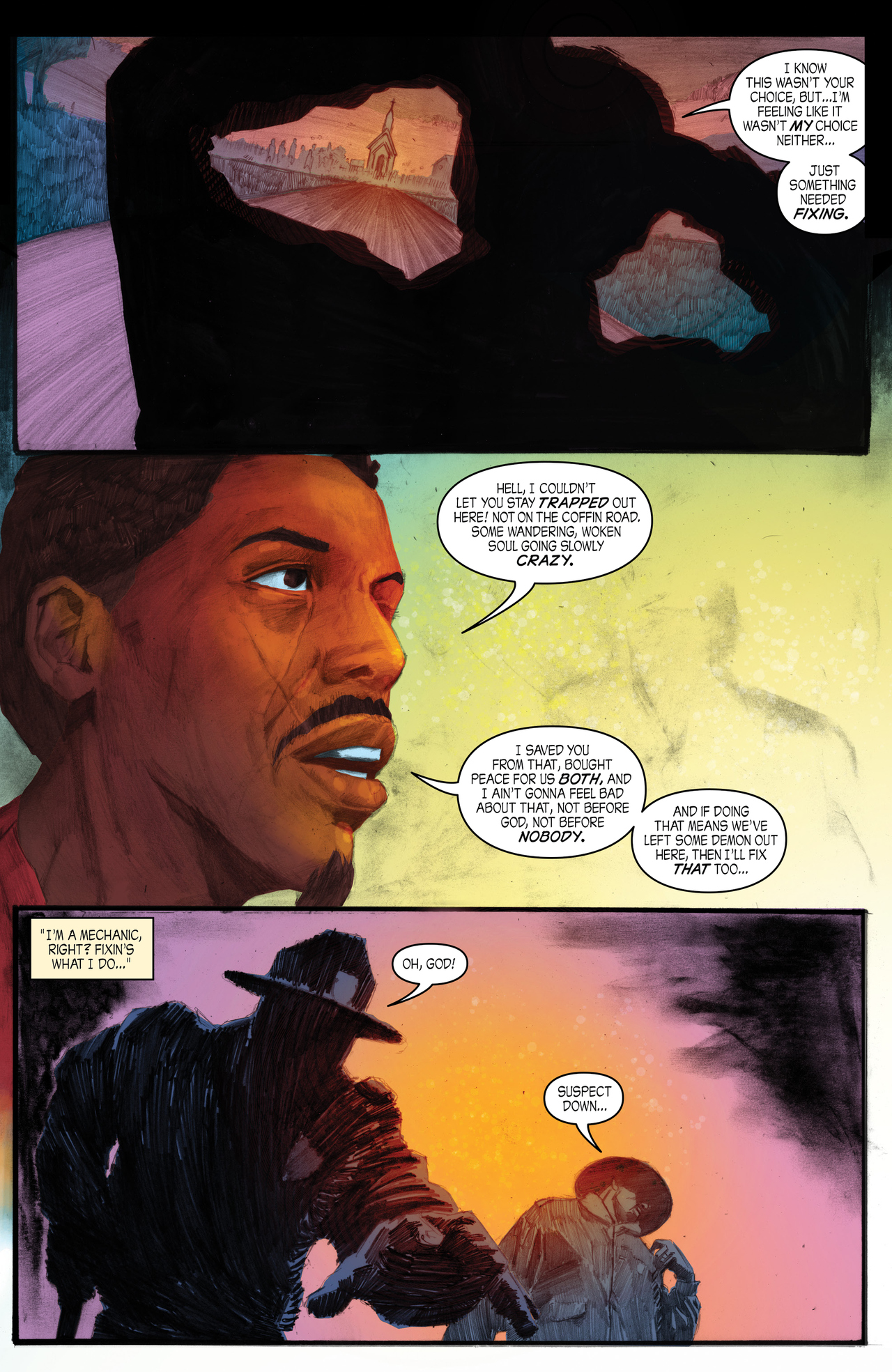 Read online John Carpenter's Night Terrors comic -  Issue # The Coffin Road - 103