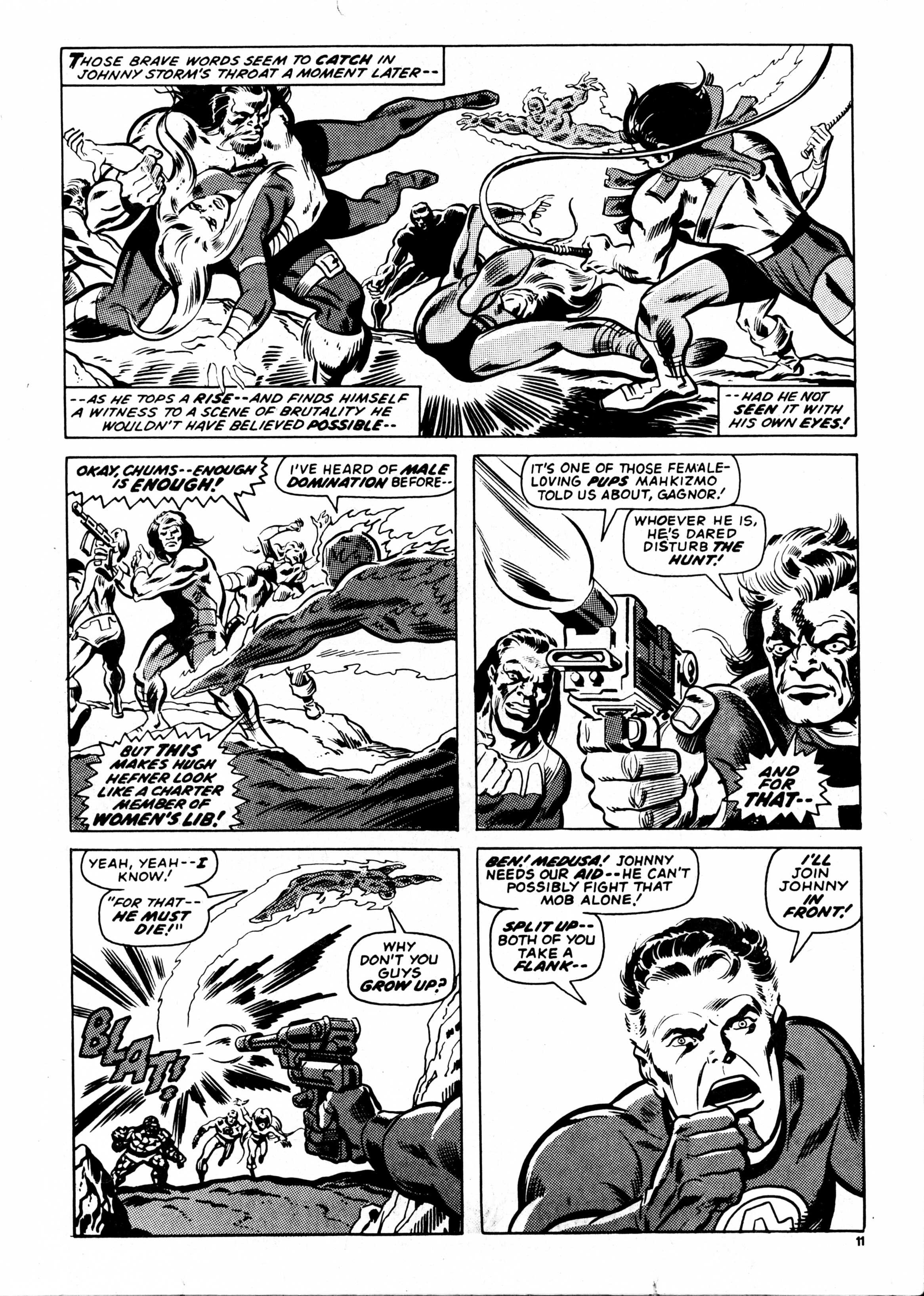 Read online Fantastic Four (1982) comic -  Issue #20 - 11