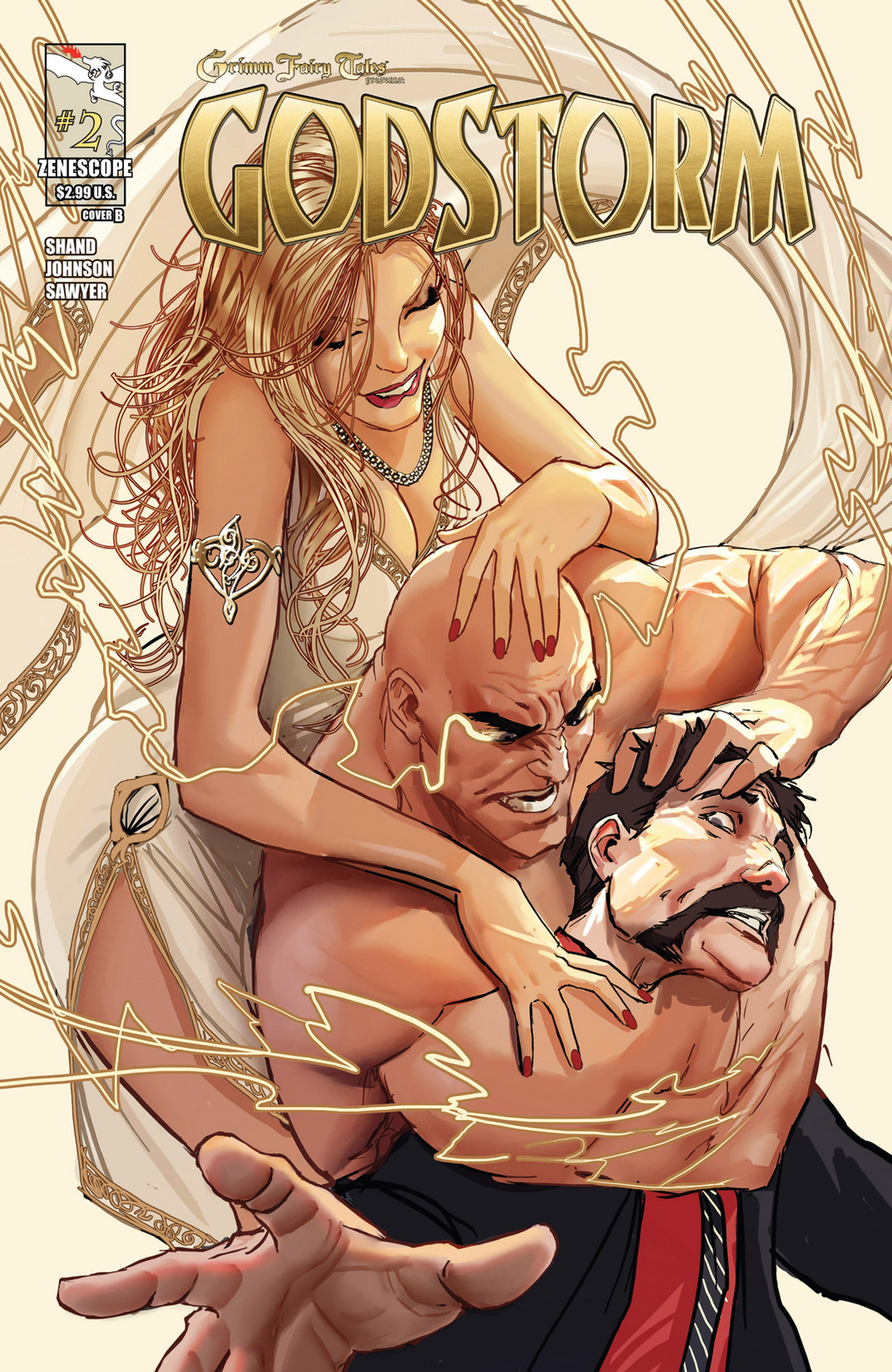 Read online Grimm Fairy Tales presents Godstorm comic -  Issue #2 - 2