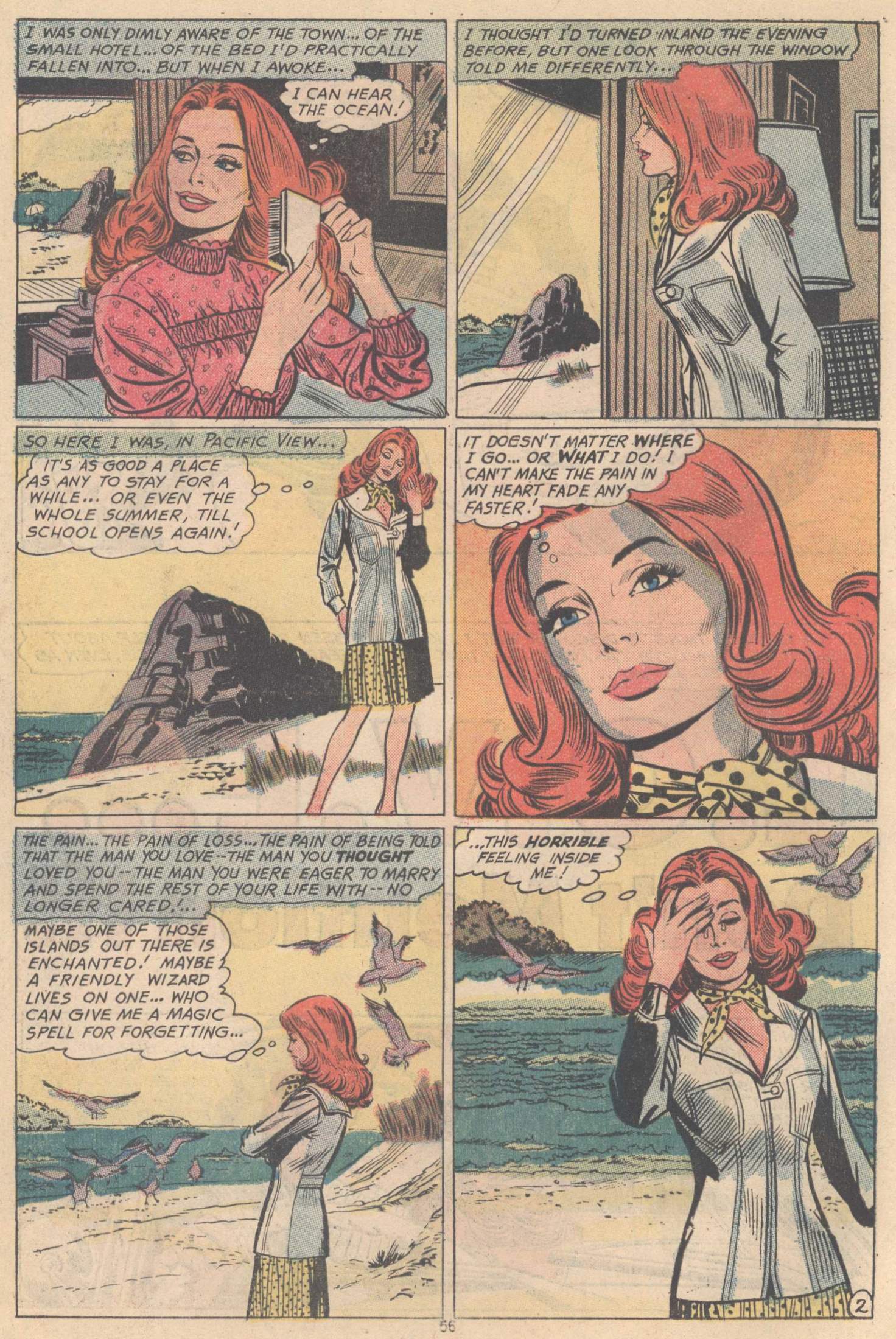 Read online Young Romance comic -  Issue #197 - 56