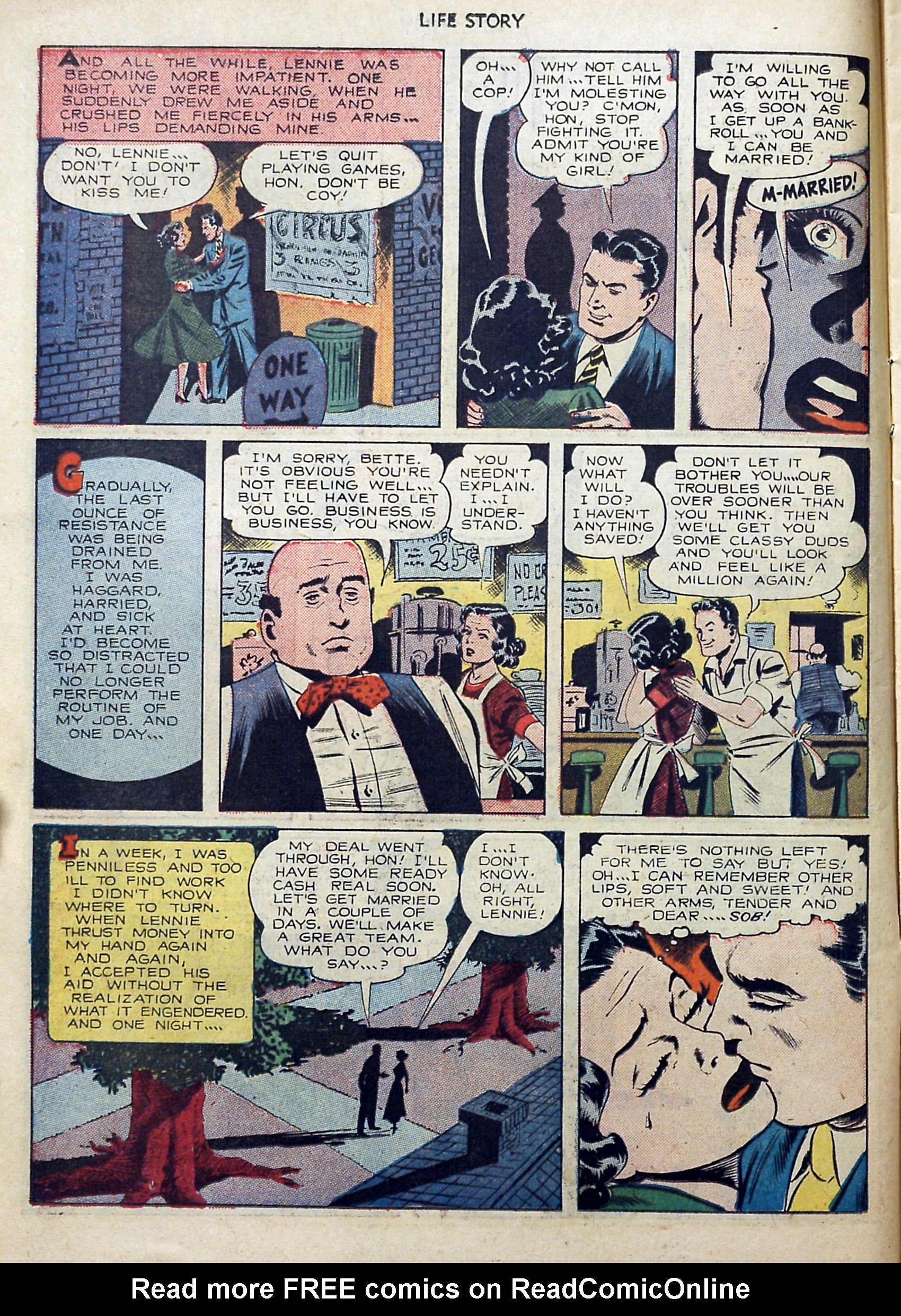 Read online Life Story comic -  Issue #23 - 10