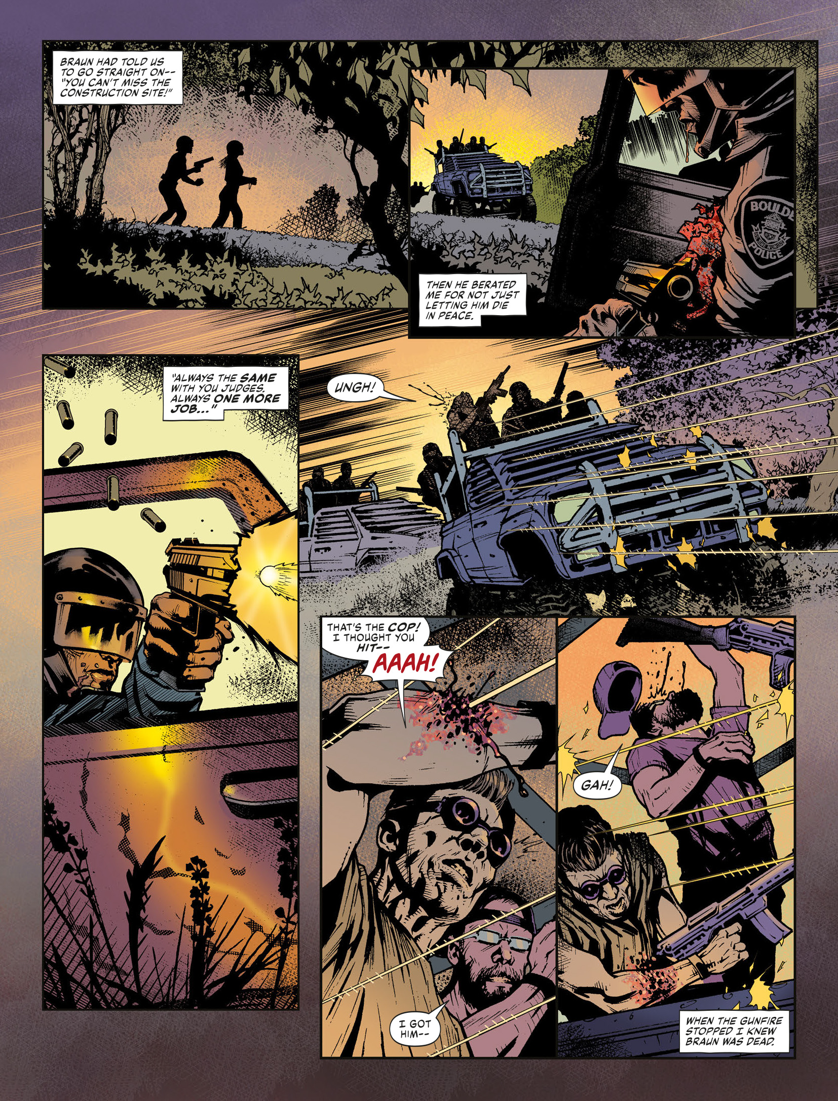 Read online Judge Dredd Megazine (Vol. 5) comic -  Issue #460 - 124