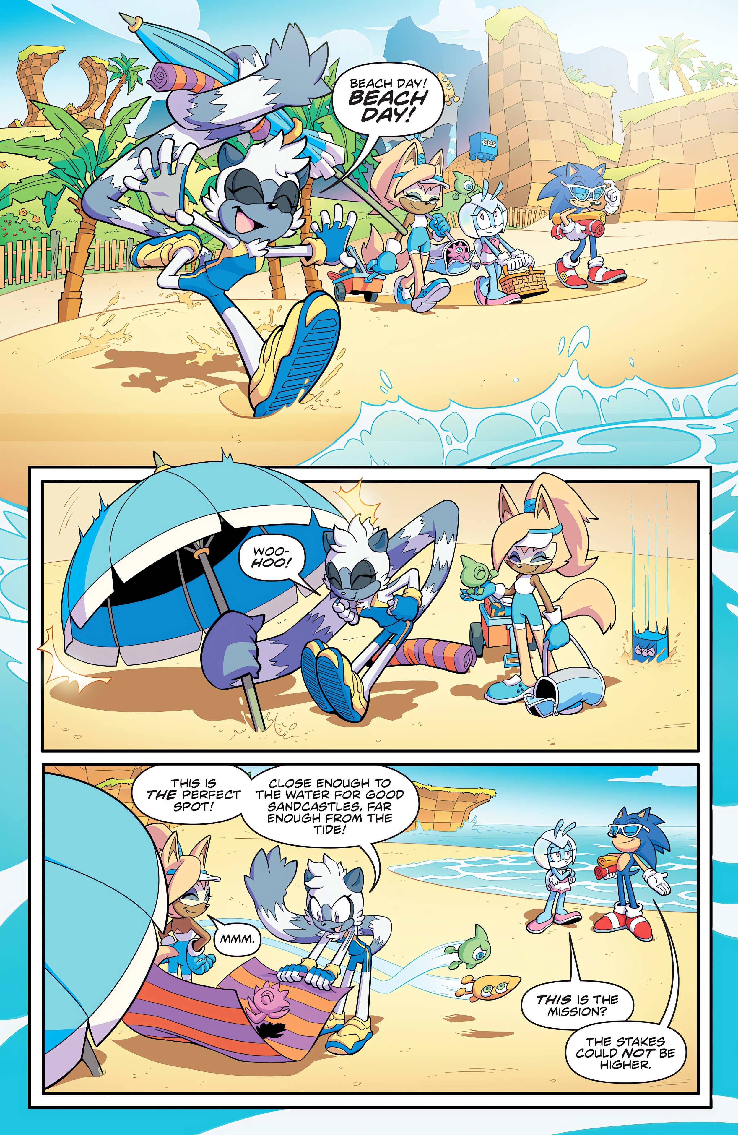 Read online IDW Endless Summer Sonic the Hedgehog comic -  Issue # Full - 6