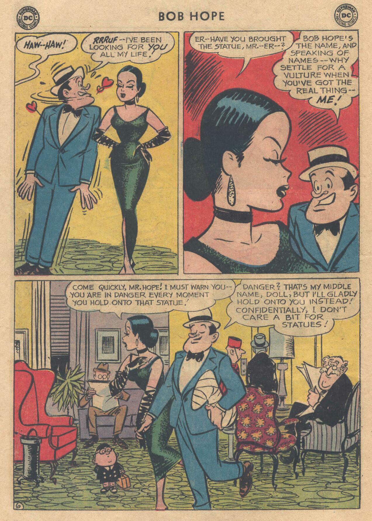 Read online The Adventures of Bob Hope comic -  Issue #76 - 8