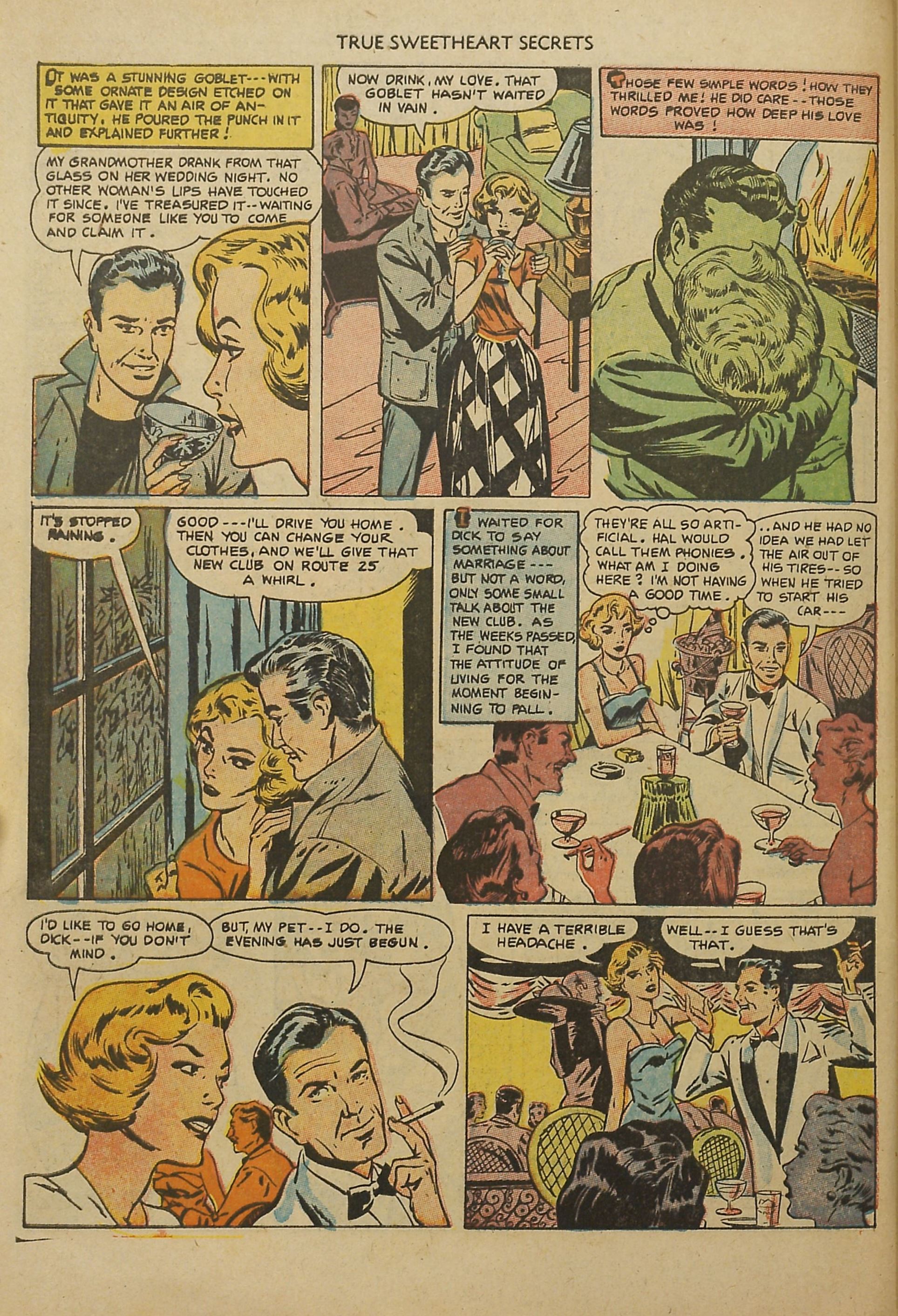 Read online True Sweetheart Secrets comic -  Issue #10 - 30