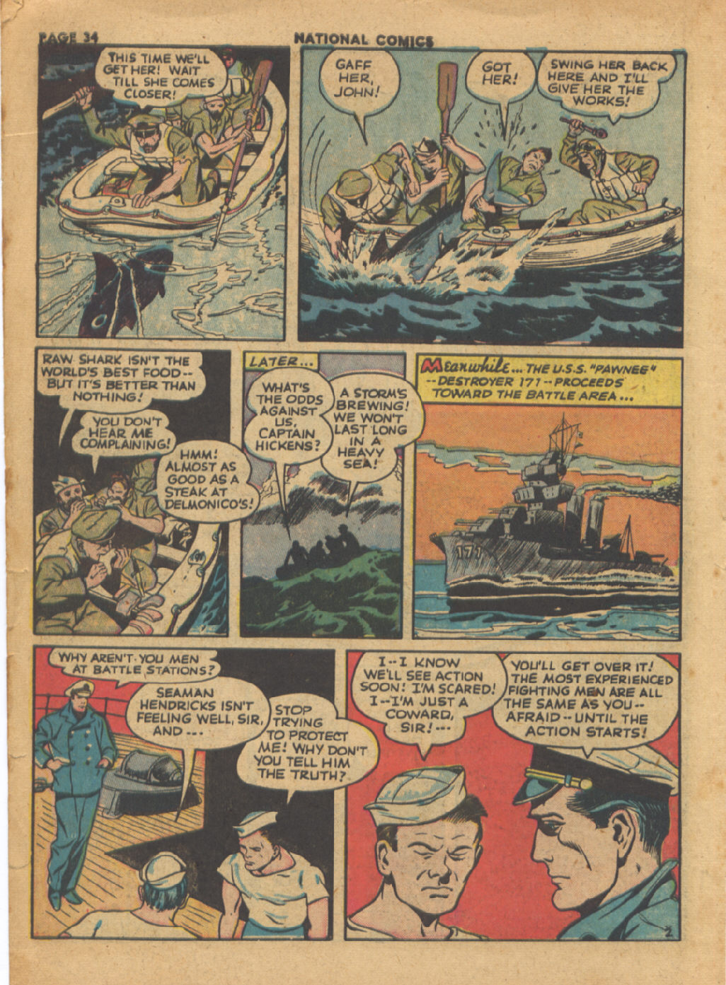 Read online National Comics comic -  Issue #34 - 36