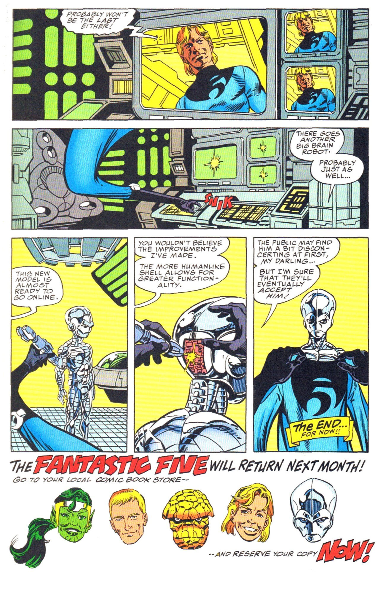 Read online Fantastic Five comic -  Issue #1 - 33