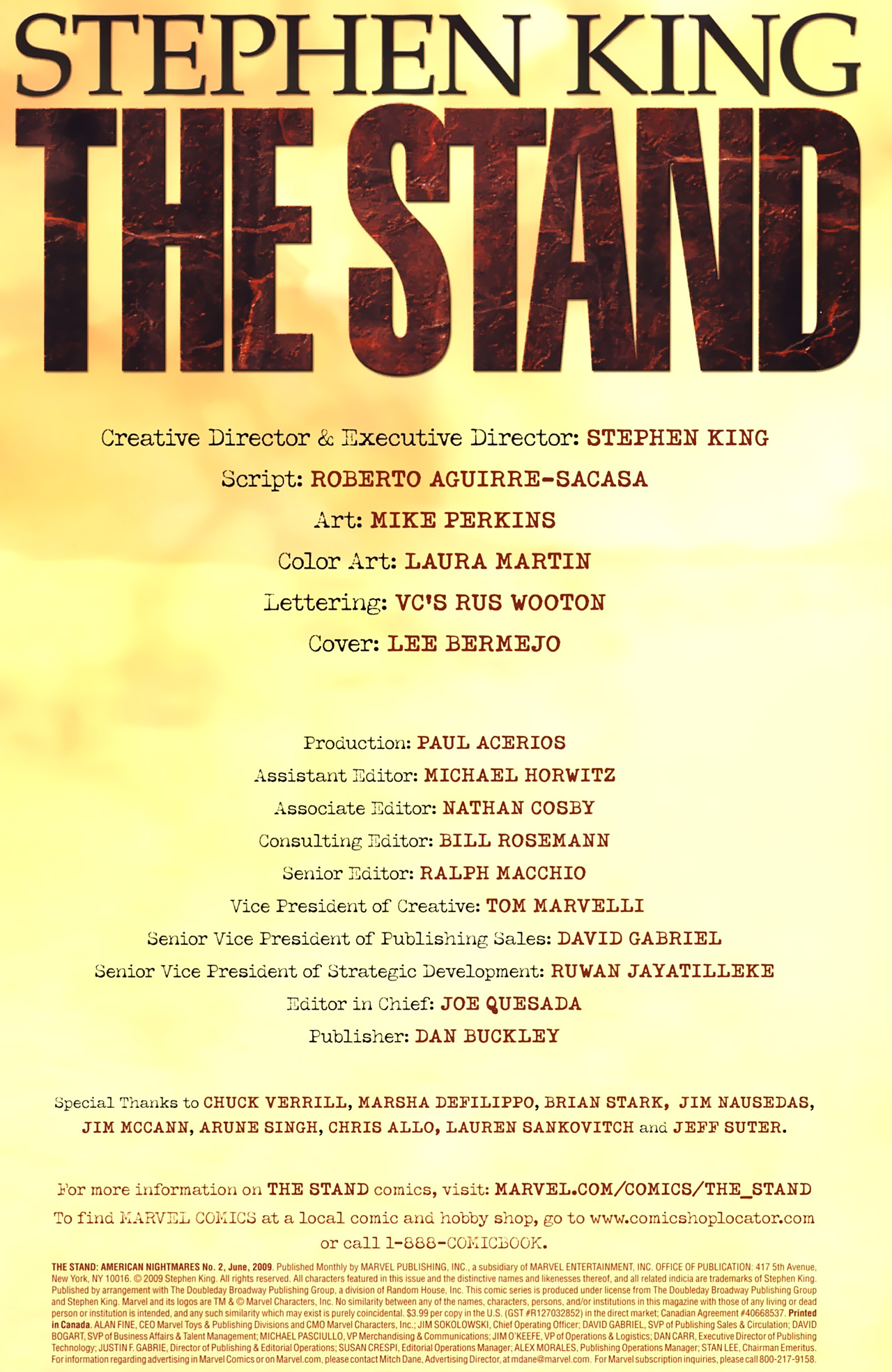 Read online The Stand: American Nightmares comic -  Issue #2 - 2