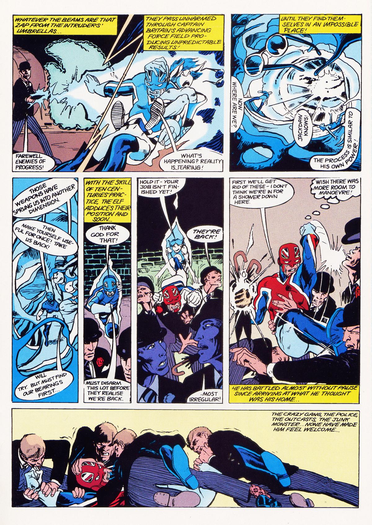 Read online X-Men Archives Featuring Captain Britain comic -  Issue #1 - 22