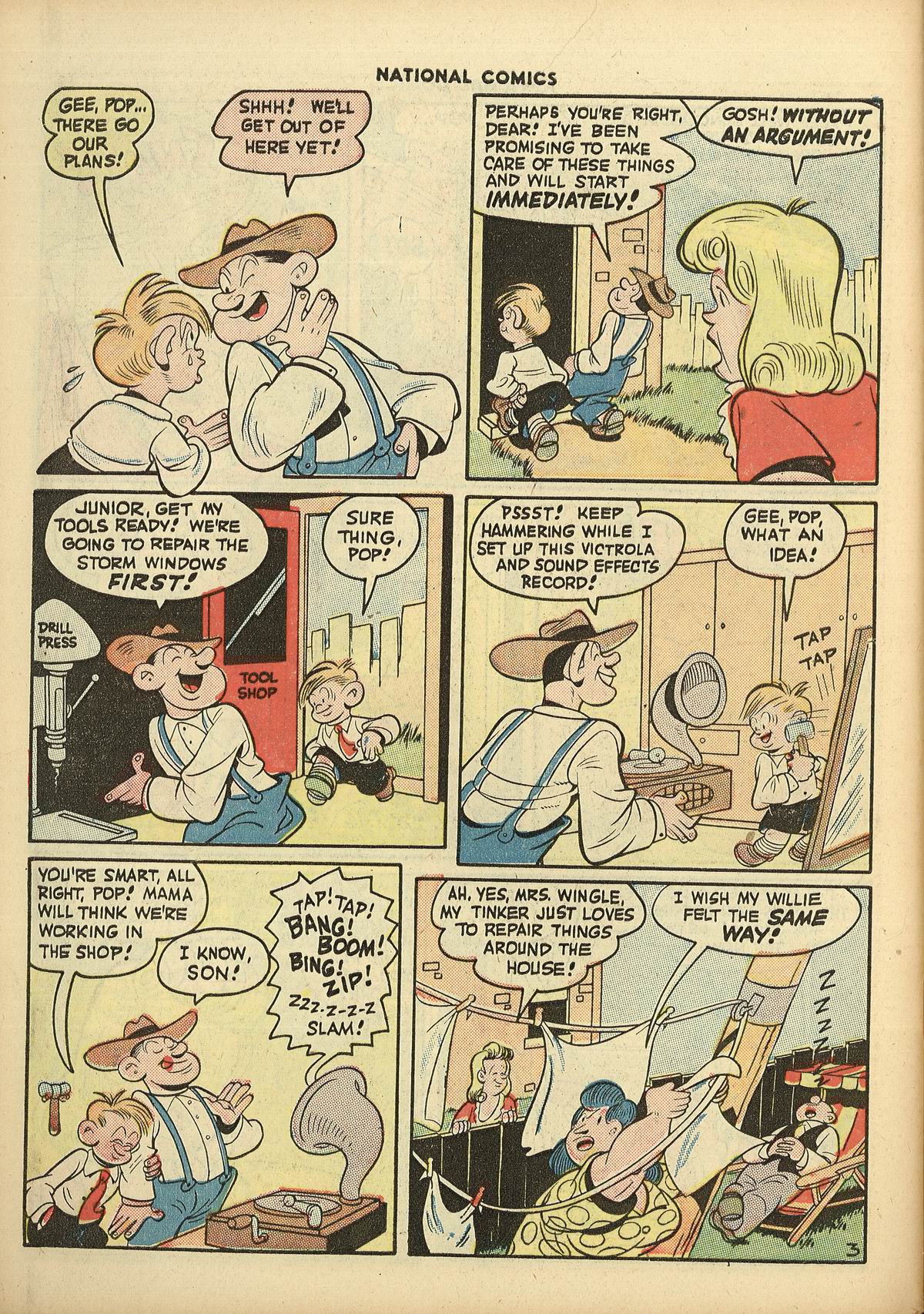 Read online National Comics comic -  Issue #56 - 54