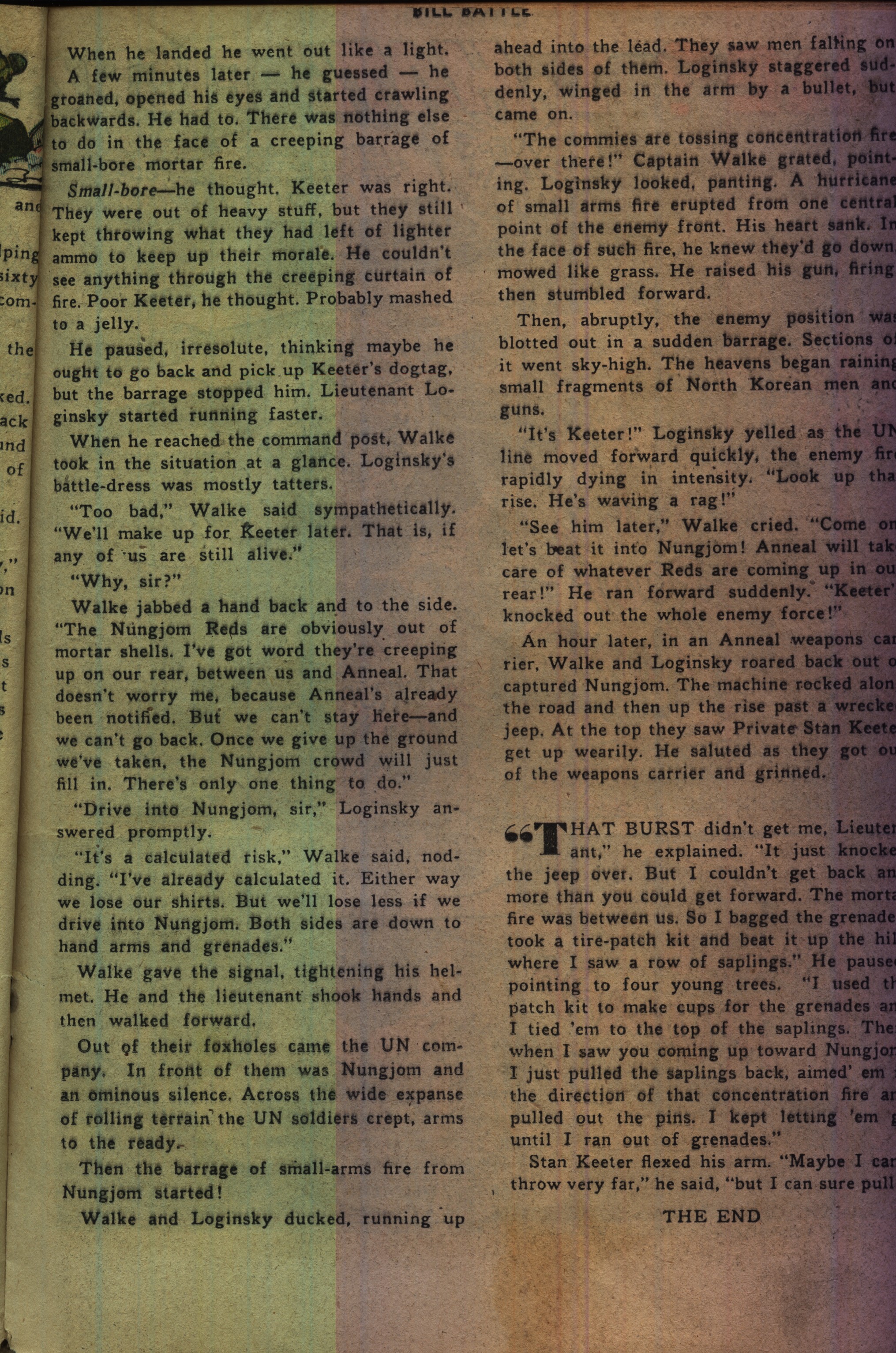 Read online Bill Battle: The One Man Army comic -  Issue #2 - 17