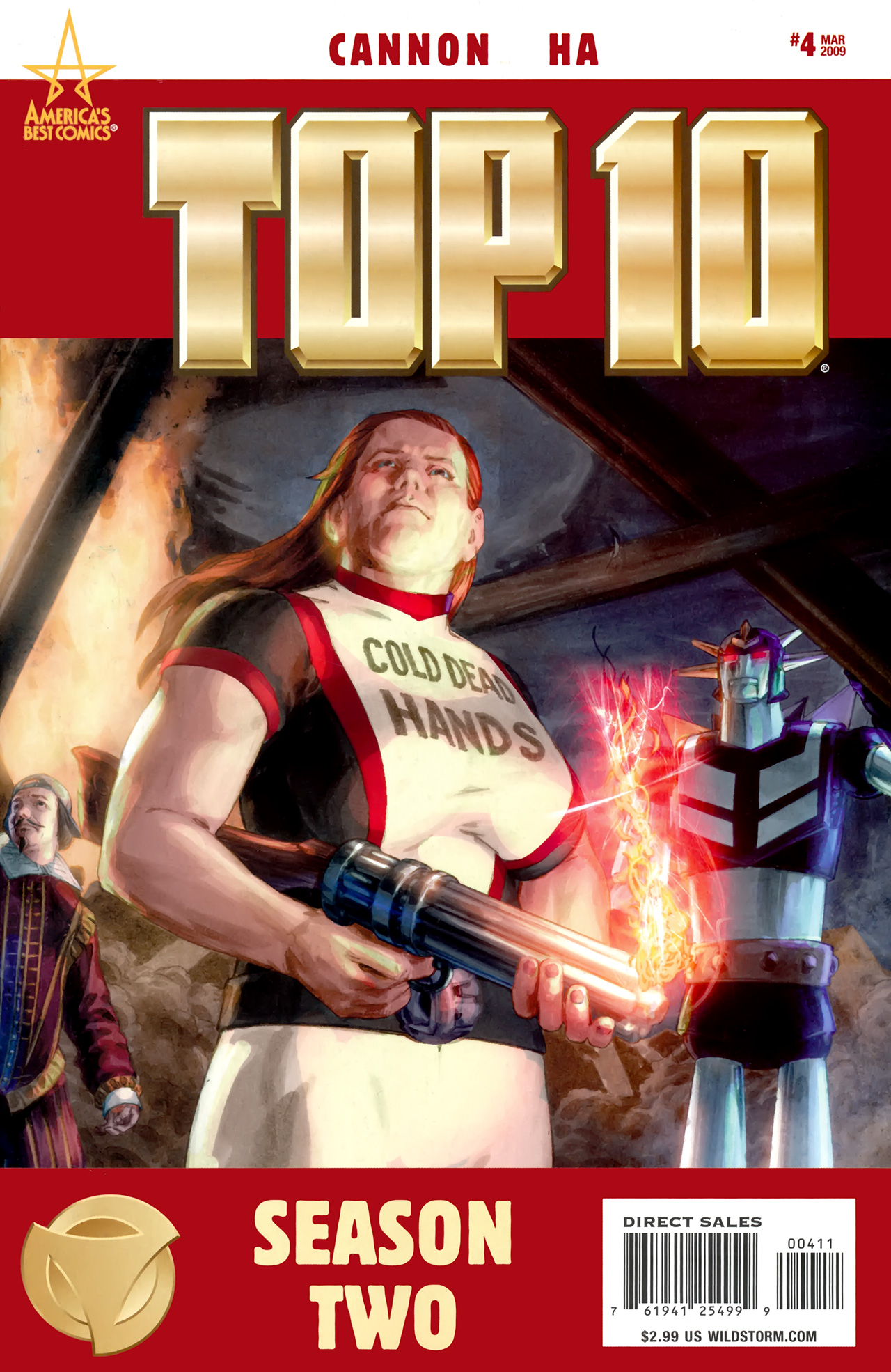 Read online Top 10 Season Two comic -  Issue #4 - 1