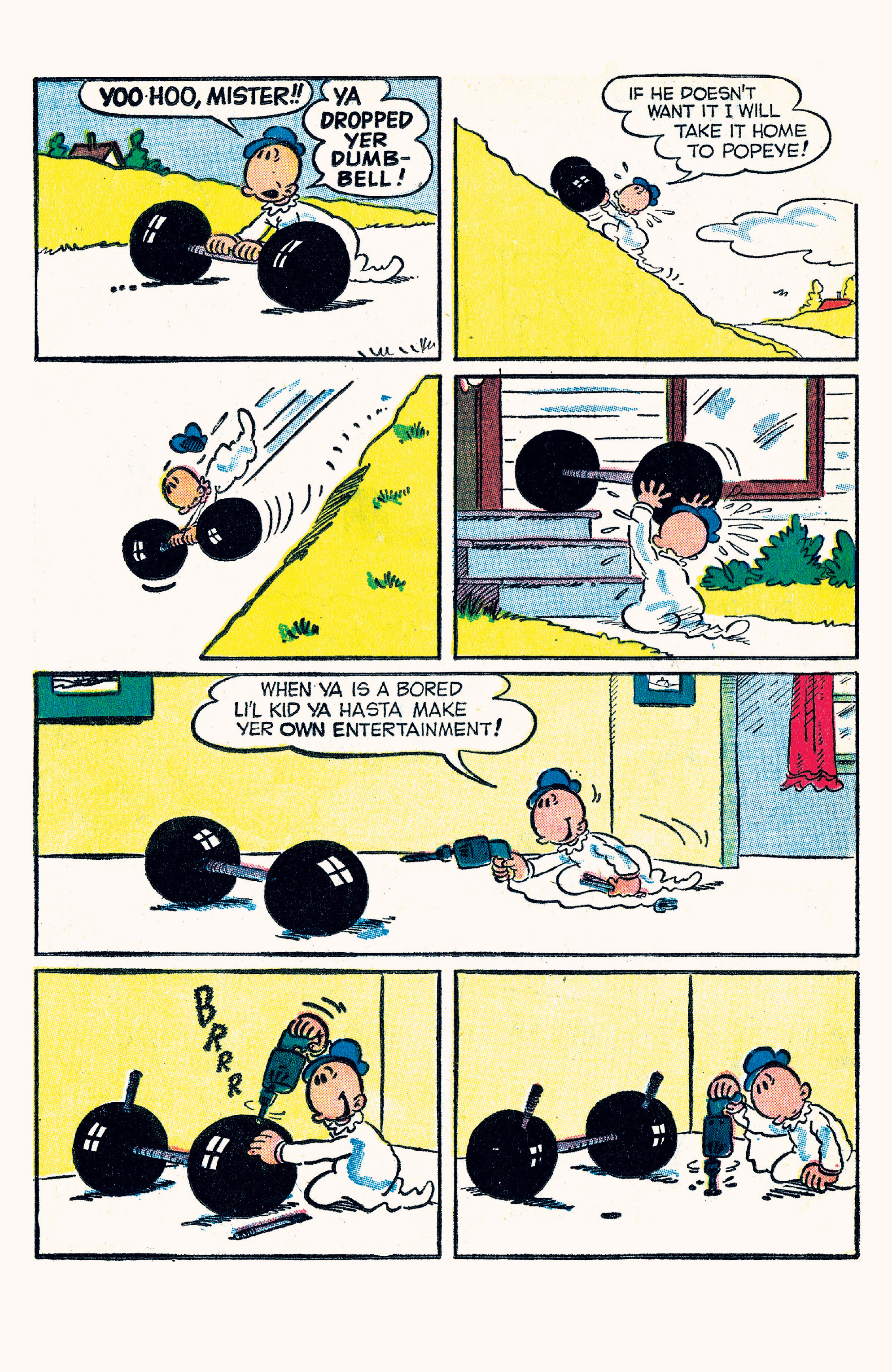 Read online Classic Popeye comic -  Issue #55 - 19